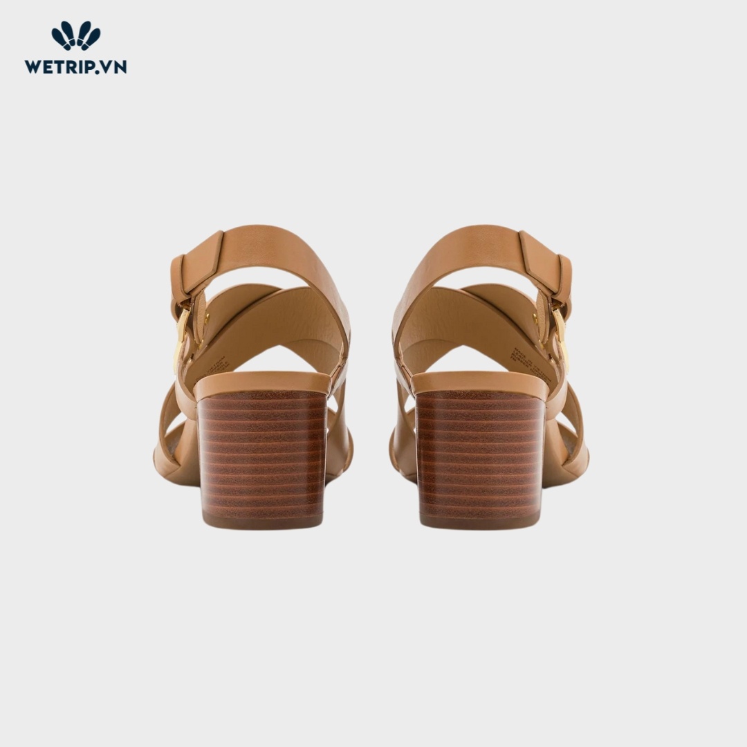 Sandal Cao Gót Wetrip_MKs (Nâu Nhạt) Mã SDCG-MK-009-B