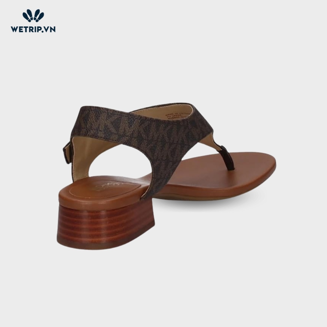 Sandal Cao Gót Wetrip_MKs (Nâu Quai Chữ) Mã SDCG-MK-003-B1