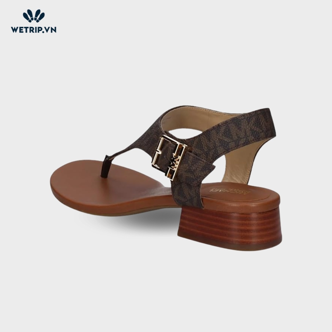 Sandal Cao Gót Wetrip_MKs (Nâu Quai Chữ) Mã SDCG-MK-003-B1