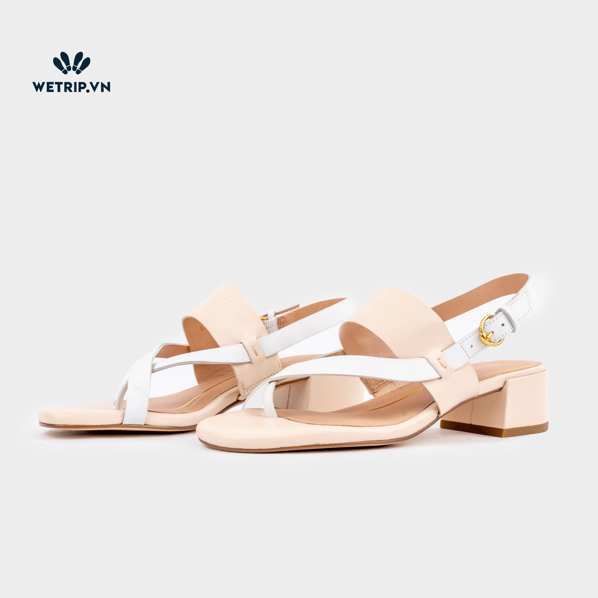 Sandal Cao Gót Cole Haan (Kem) Mã SDCG-COHA-003-B