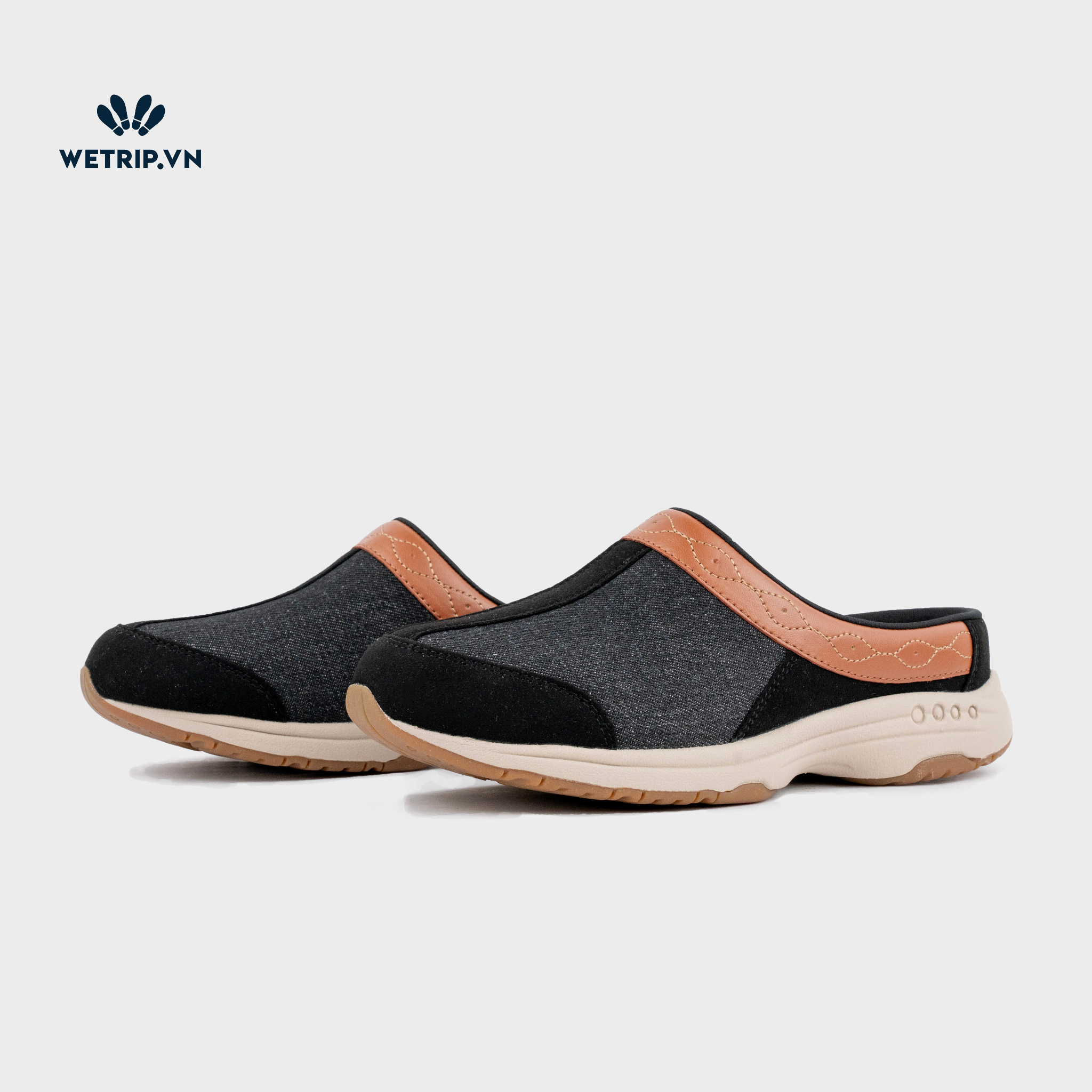 Traveltime clogs Easy Spirit (Xanh, Đen) Mã GL-EAS-028-A-M