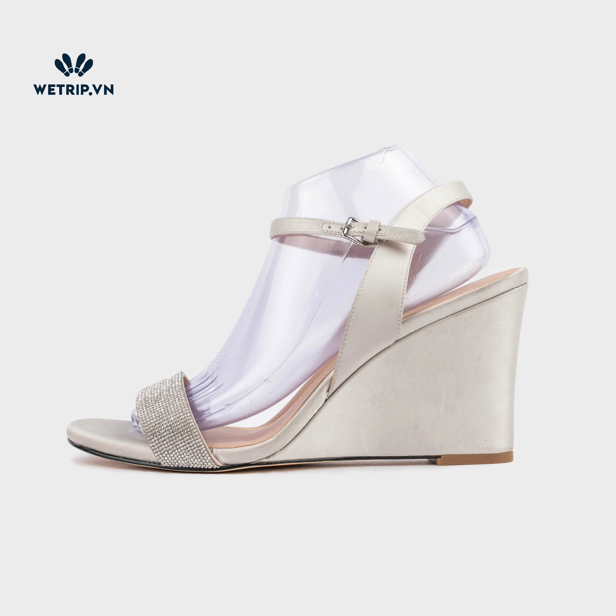 Sandal Xuồng Cole Haan (Ghi đính đá) Mã SDX-COHA-001-A
