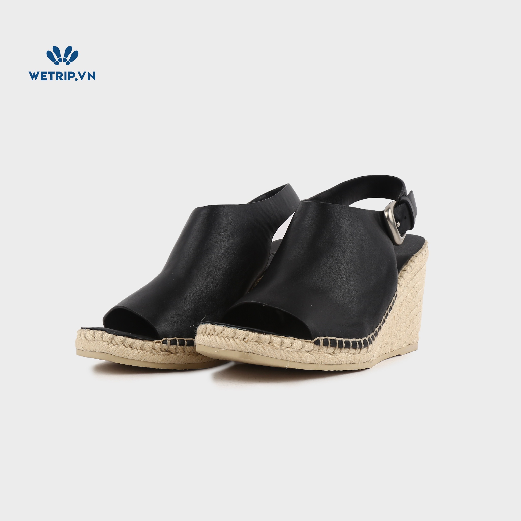 Sandal Xuồng Vince (Quai Đen) Mã SDX-VINC-002-A