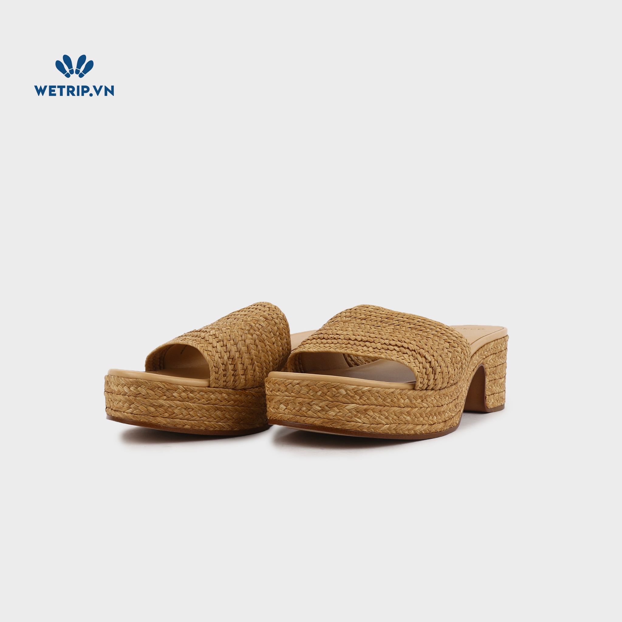 Sandal Cao Gót Vince (Vàng) Mã SDCG-VINC-001-B