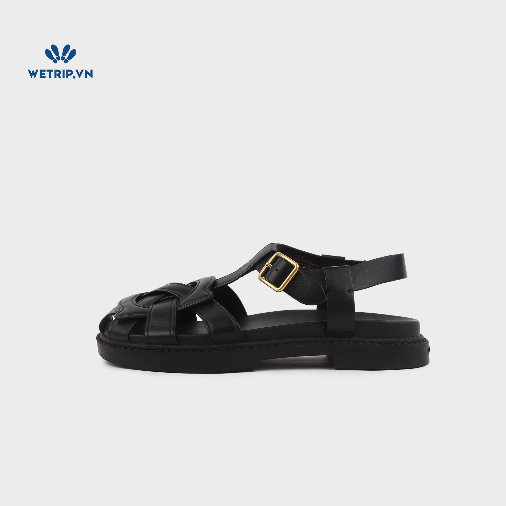 Sandal Coach (Đen) Mã SD-COA-002-A