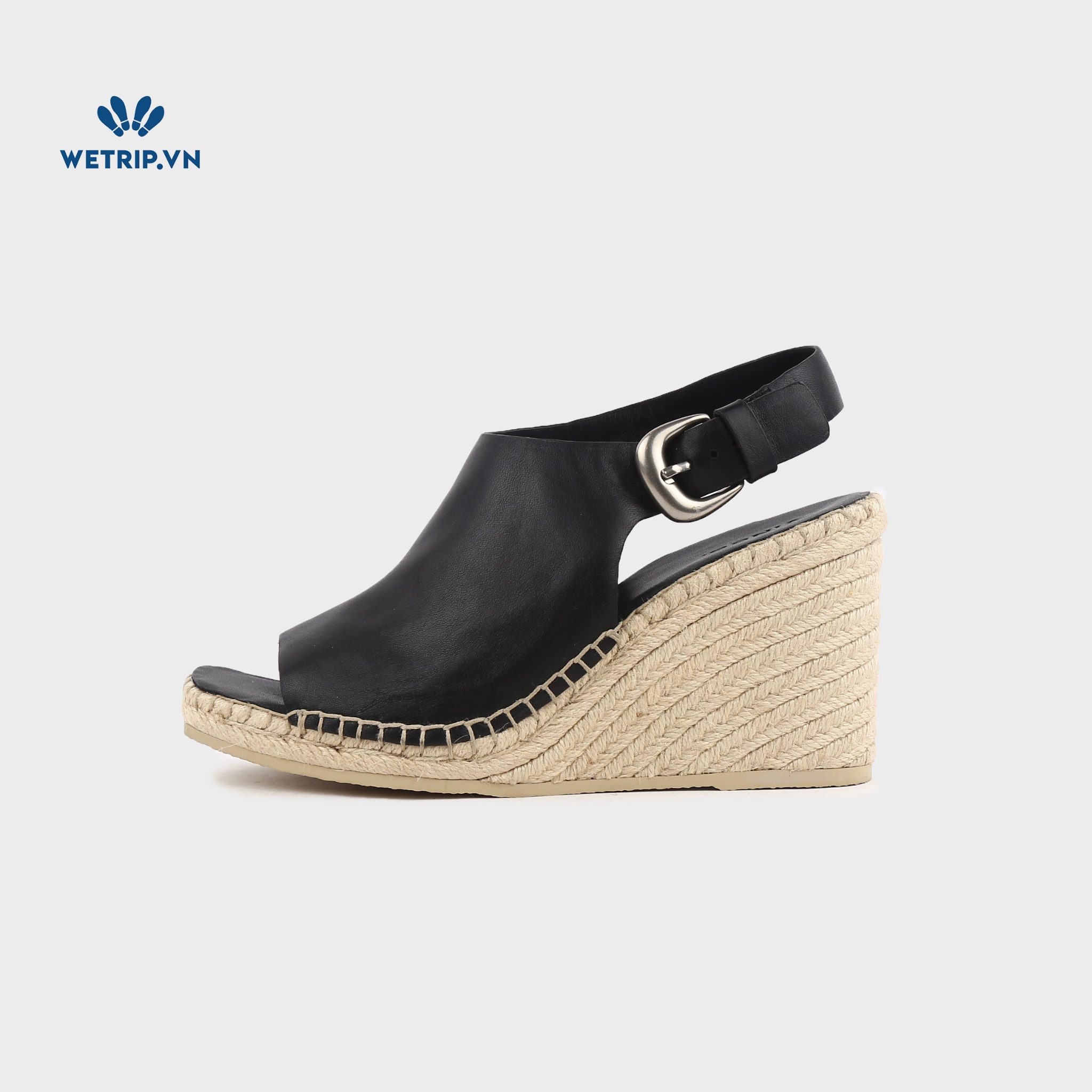 Sandal Xuồng Vince (Quai Đen) Mã SDX-VINC-002-A