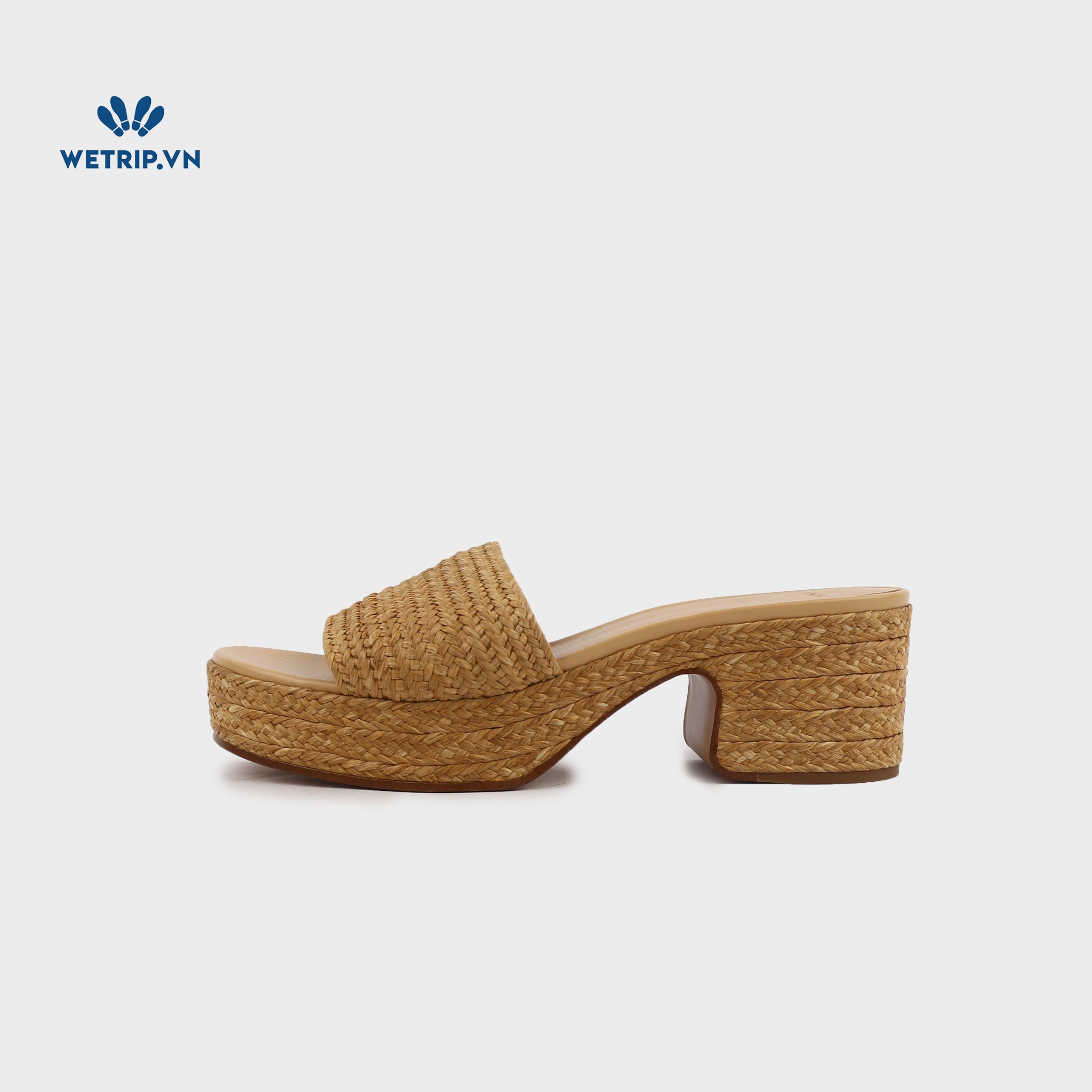 Sandal Cao Gót Vince (Vàng) Mã SDCG-VINC-001-B