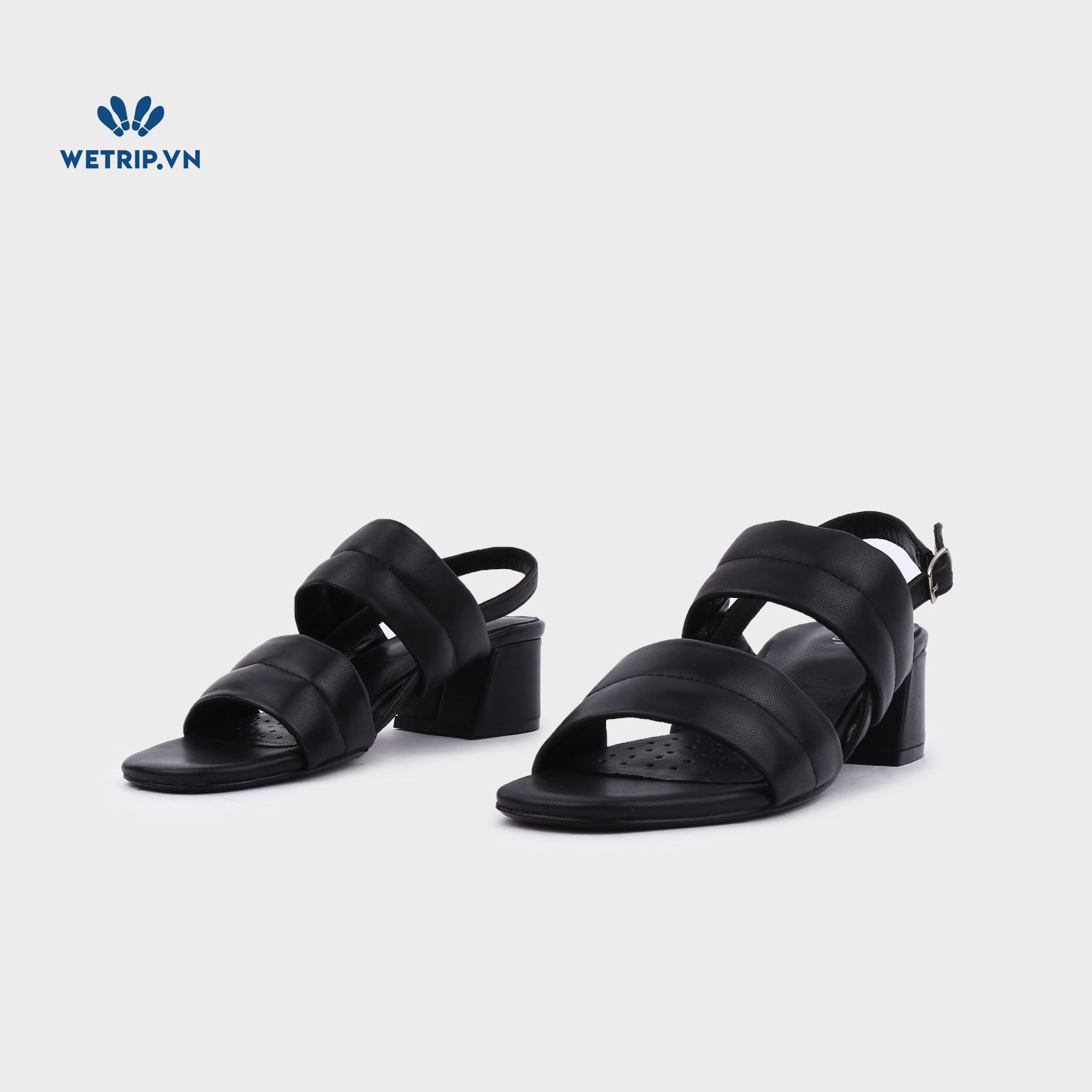 Sandal Cao Gót KUMO TARA (Đen) SDCG-KUMO-006-A