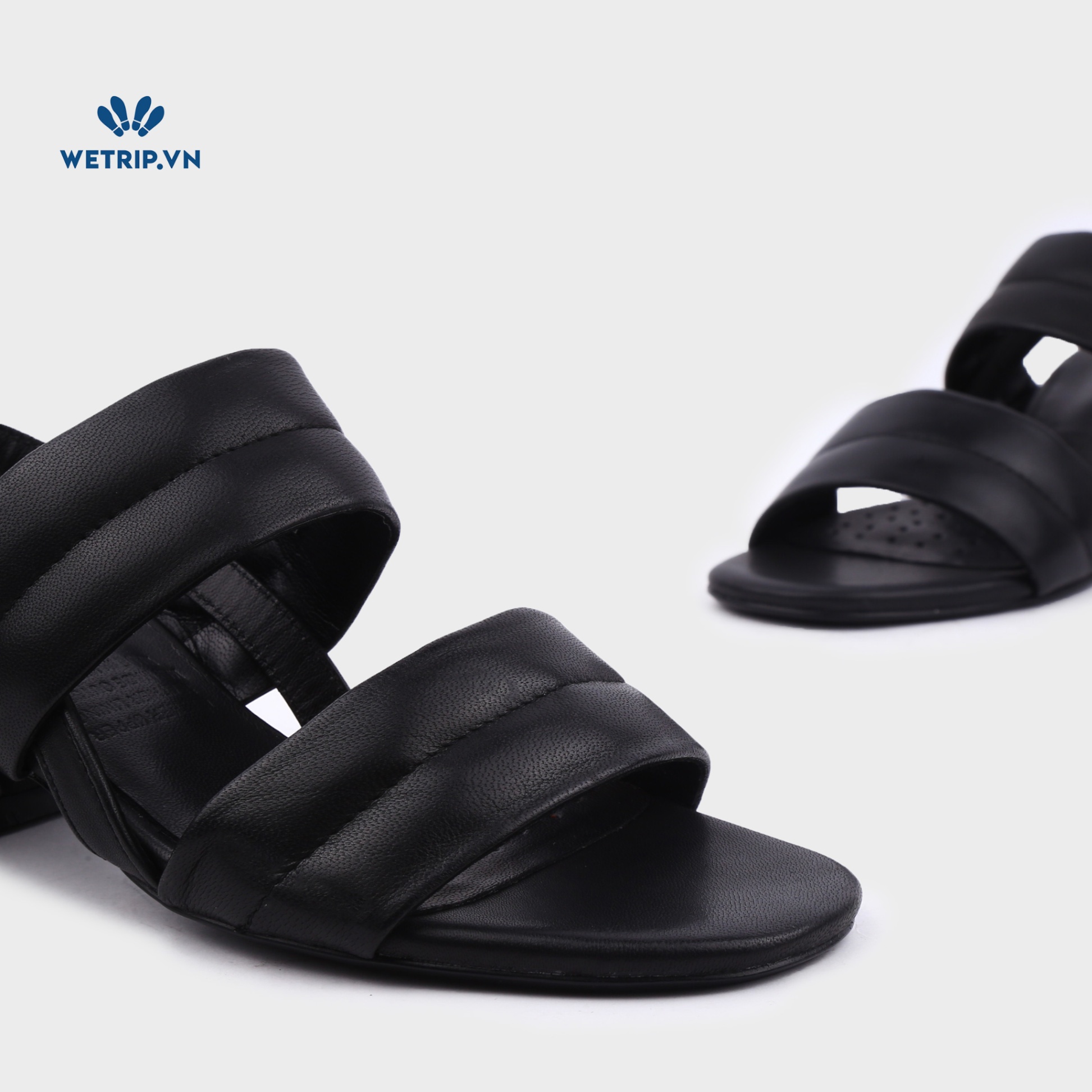Sandal Cao Gót KUMO TARA (Đen) SDCG-KUMO-006-A