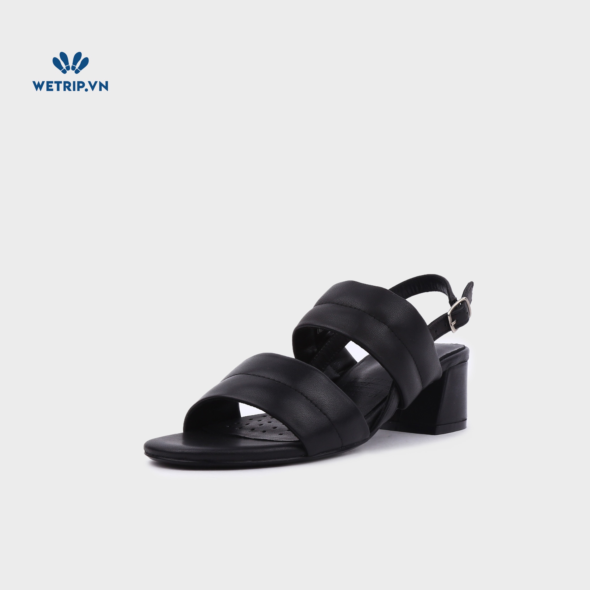 Sandal Cao Gót KUMO TARA (Đen) SDCG-KUMO-006-A