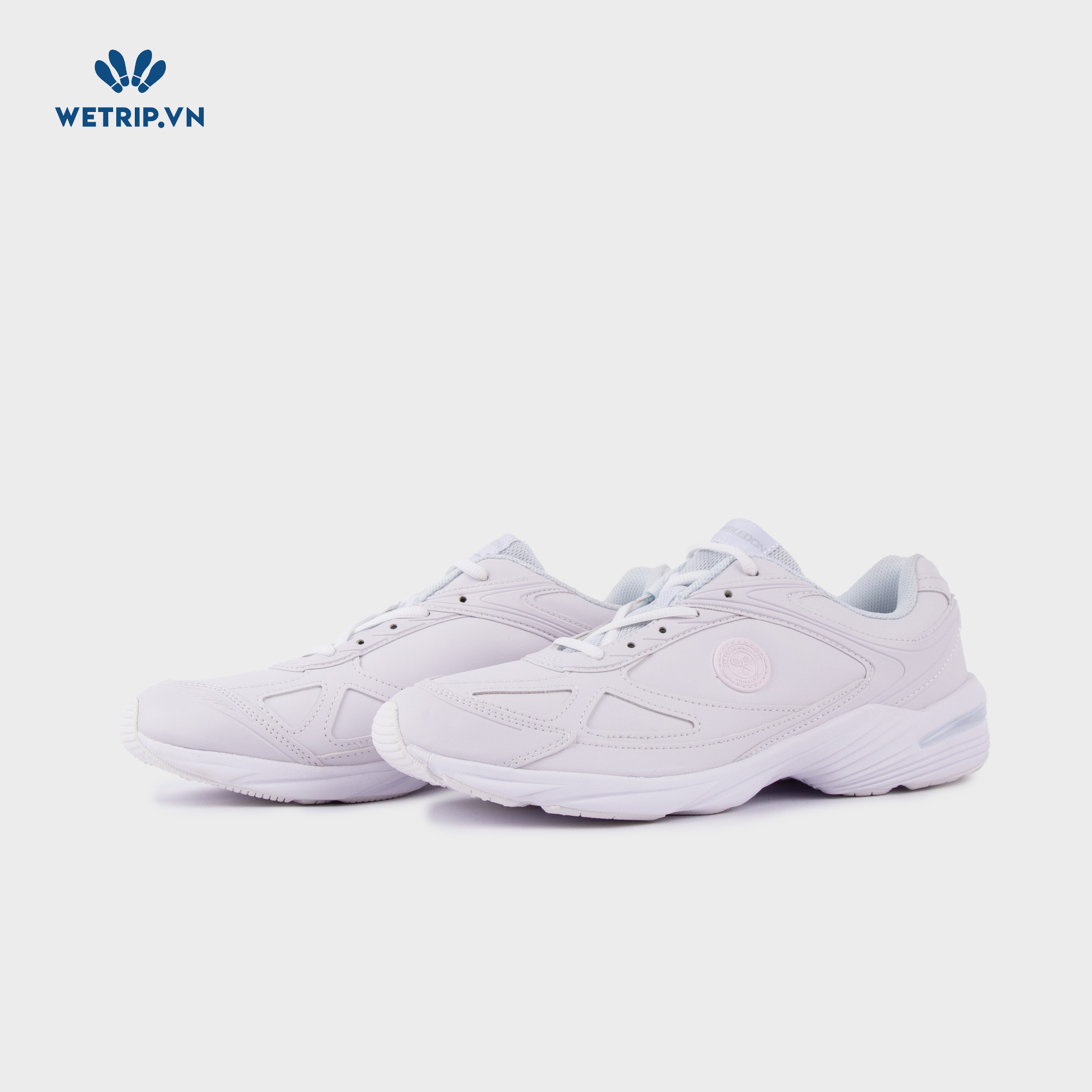 Sneakers Wimbledon (Trắng Da) Mã SN-WBD-005-A1
