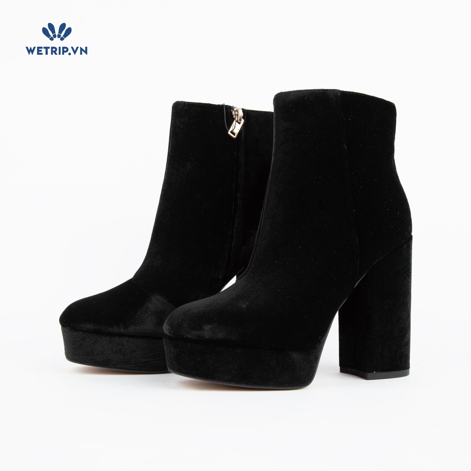 Boots Mắt Cá Cao Gót COACH (Đen) Mã BMC-CG-COA-001-A