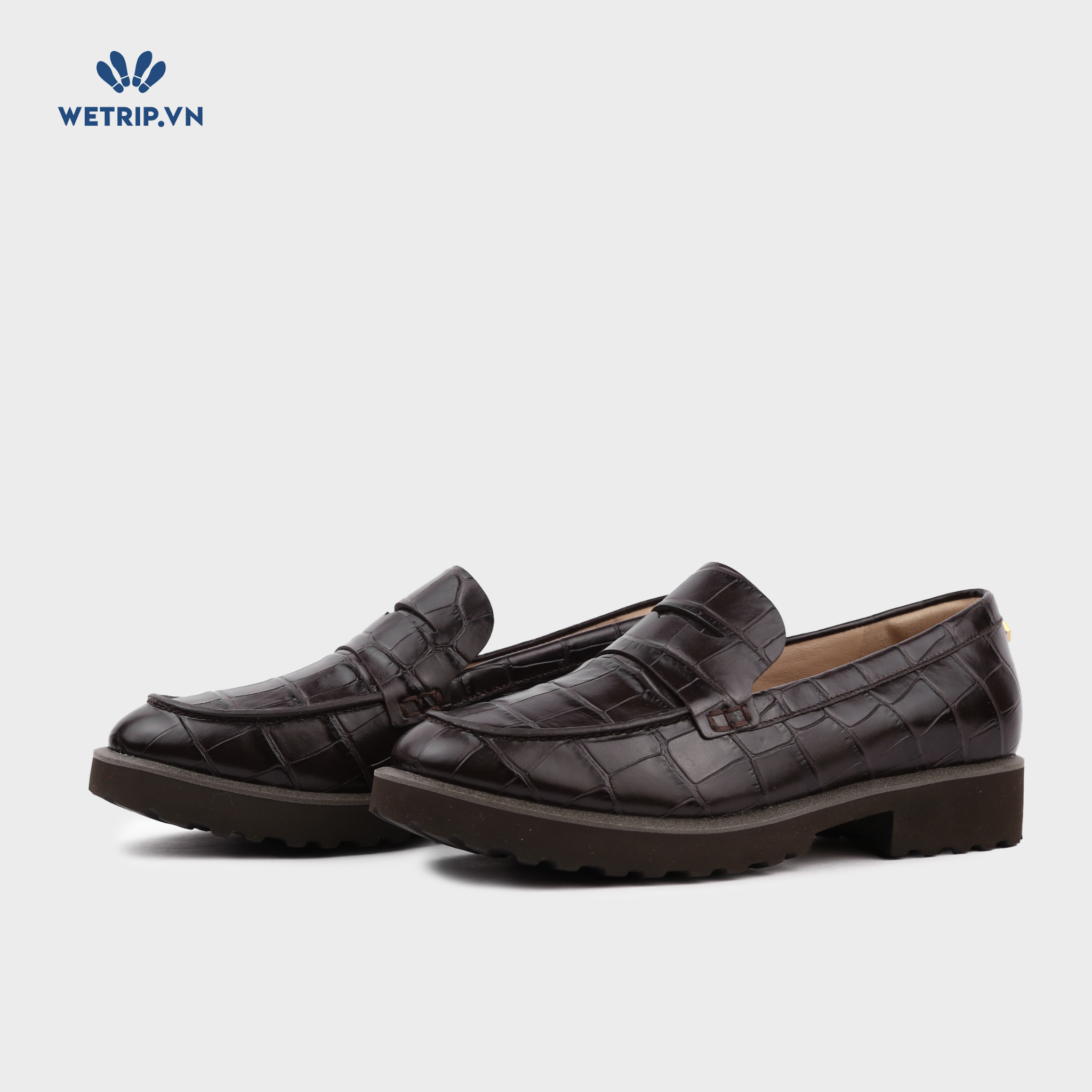 Moca Cole Haan(Nâu socola da cá sấu) Mã MC-COHA-003-G