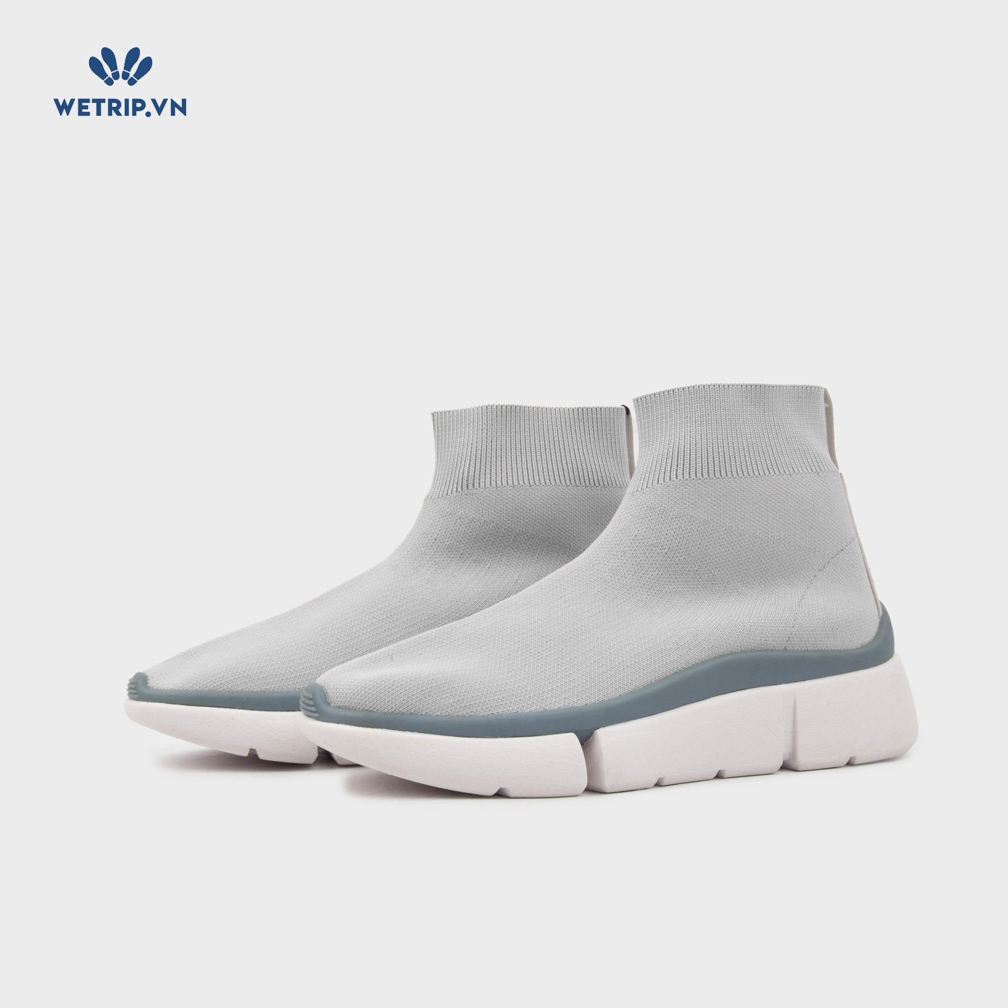 Boots Mắt Cá Đế Bằng Bussola (ghi) Mã BMC-DB-BSL-083-B