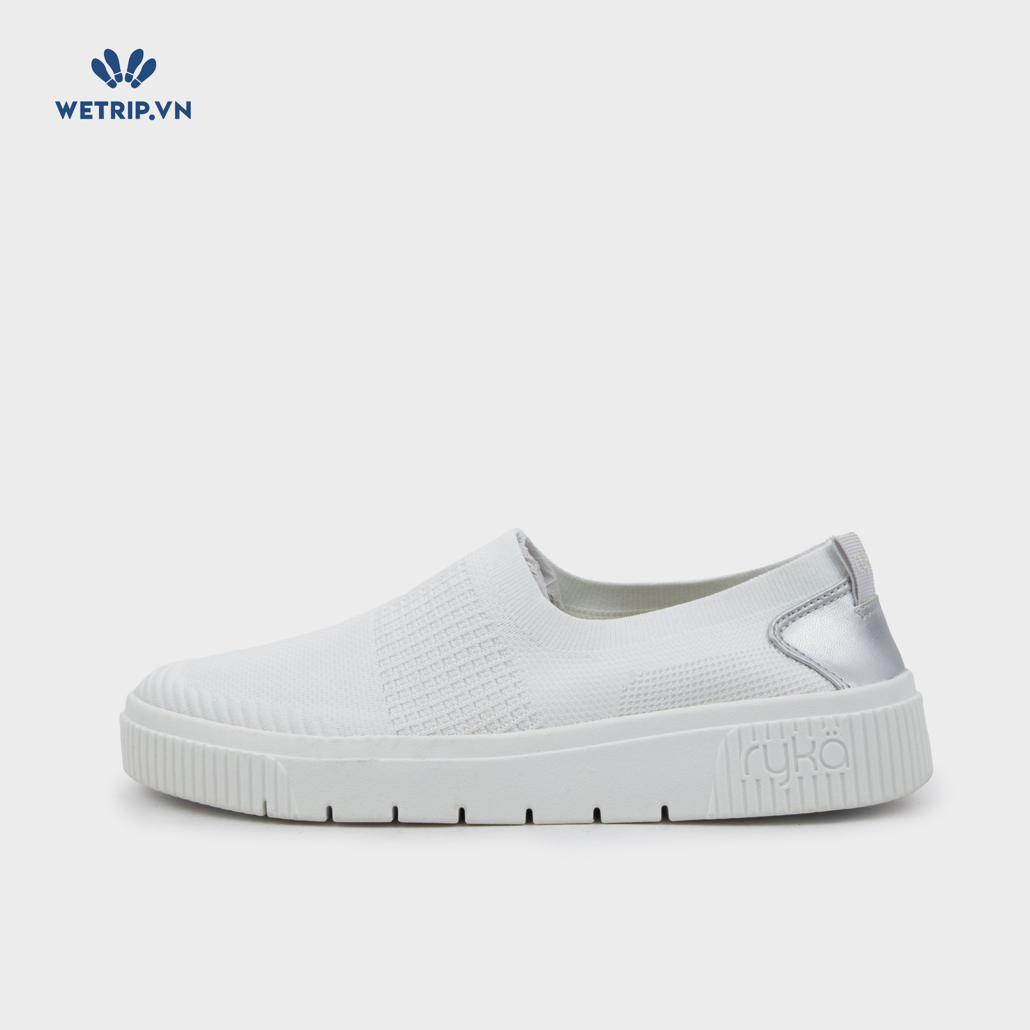 Slip-On RYKA (Trắng) Mã SLO-RYKA-001-B