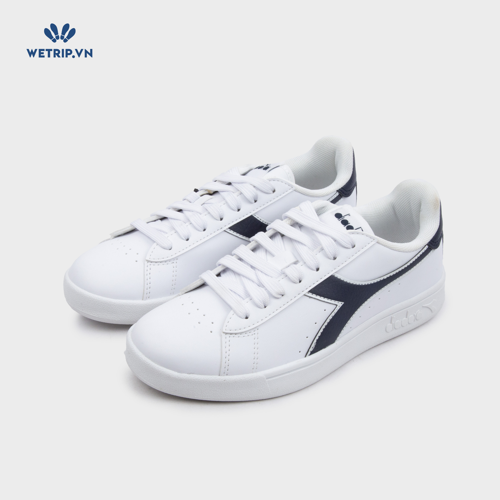 Sneakers Diadora (Viền xanh gót xanh) Mã SN-DDR-004-D
