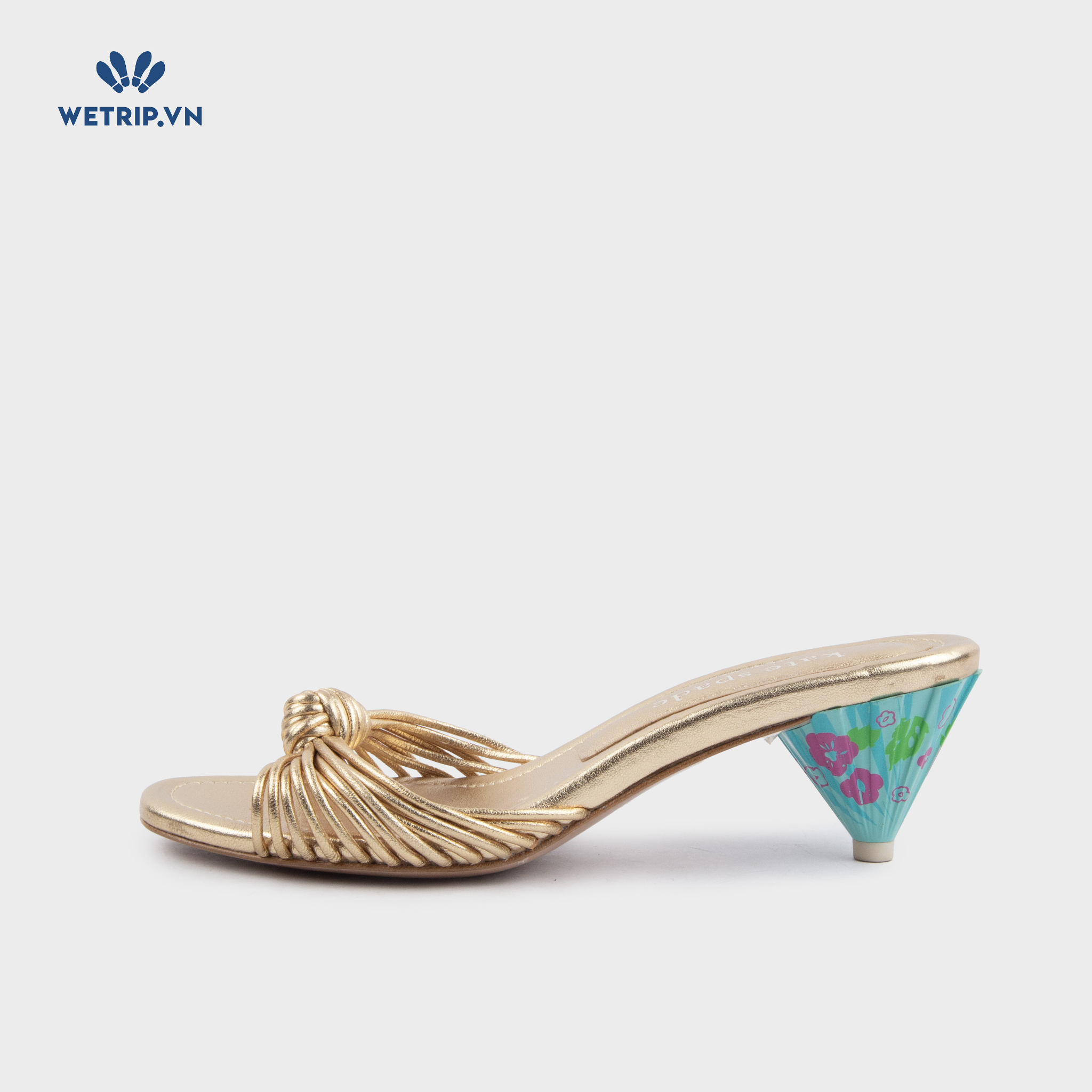 Sandal Cao Gót Kate Spade (ánh vàng) Mã SDCG-KS-014-A