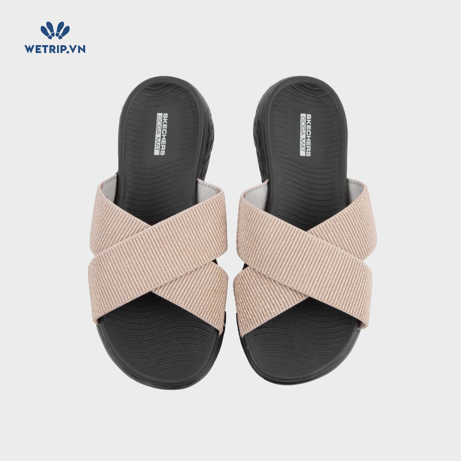 Sandal Skecher (Nâu đế đen) Mã SD-SKE-011-A