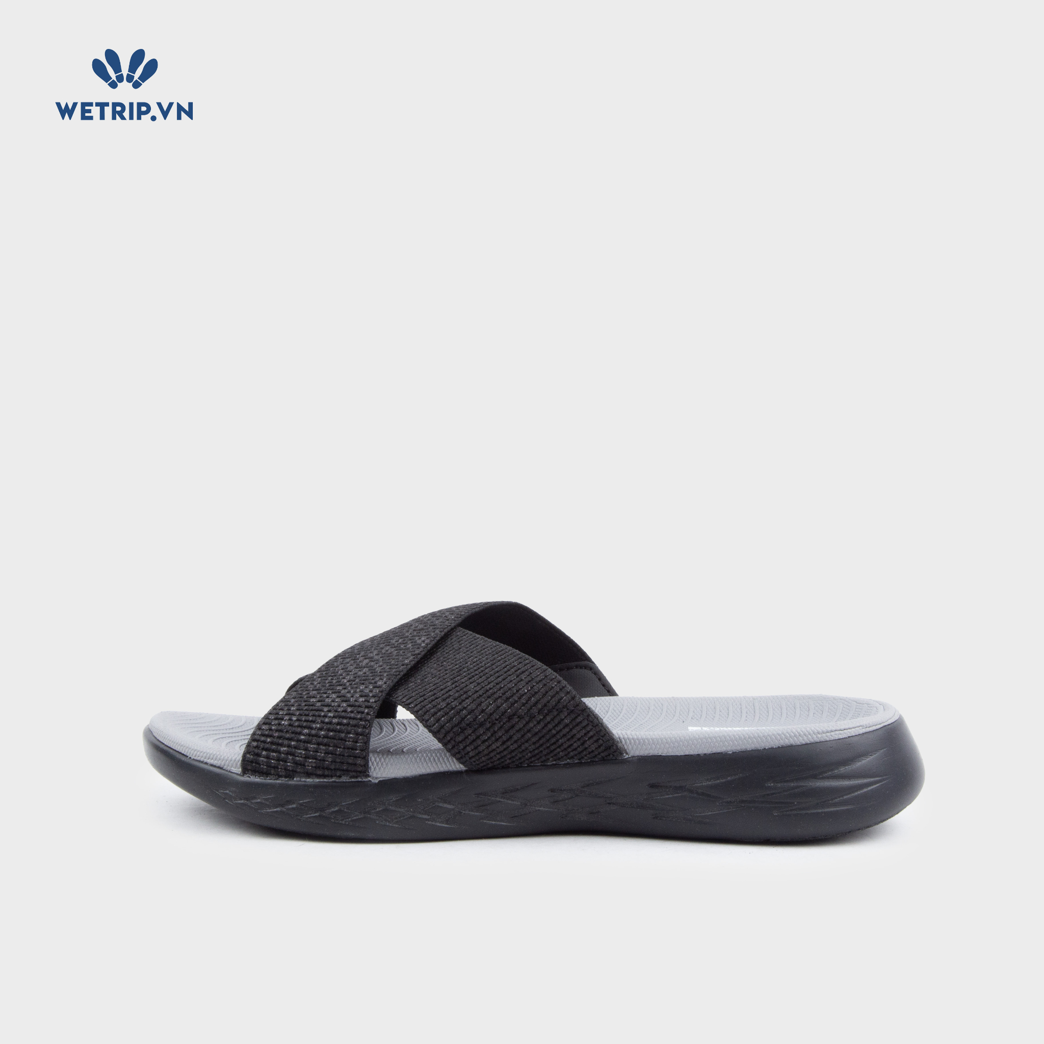 Sandal Skecher (Đen lót ghi đế đen) Mã SD-SKE-010-A1