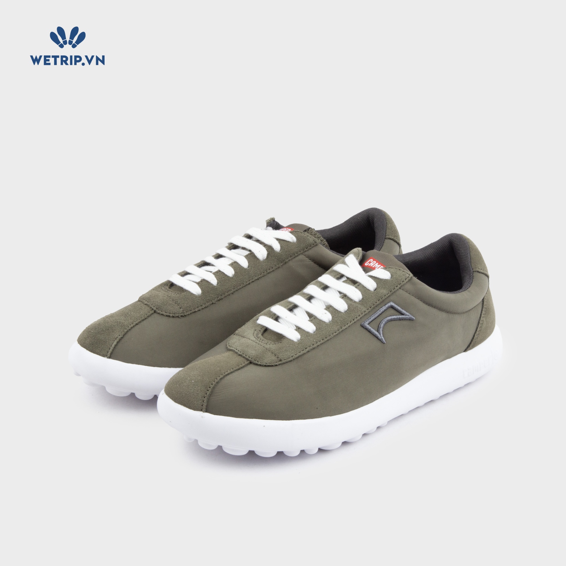Sneakers We_Camper (Xanh rêu đế trắng) Mã SN-CP-080-B