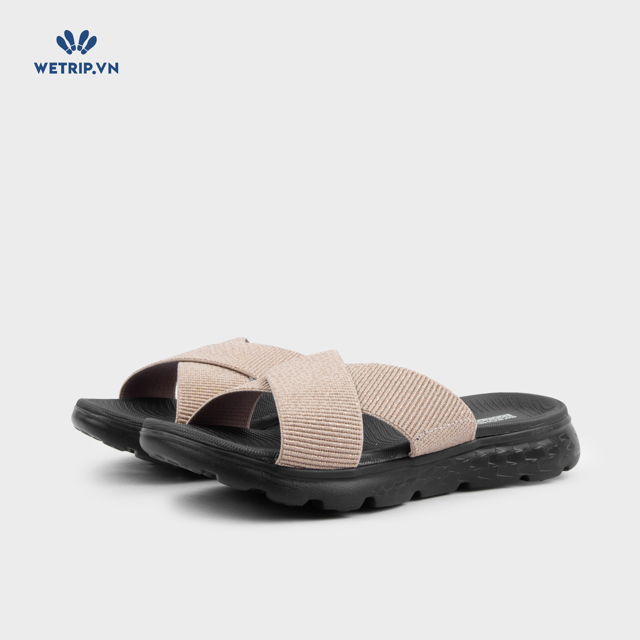 Sandal Skecher (Nâu đế đen) Mã SD-SKE-011-A