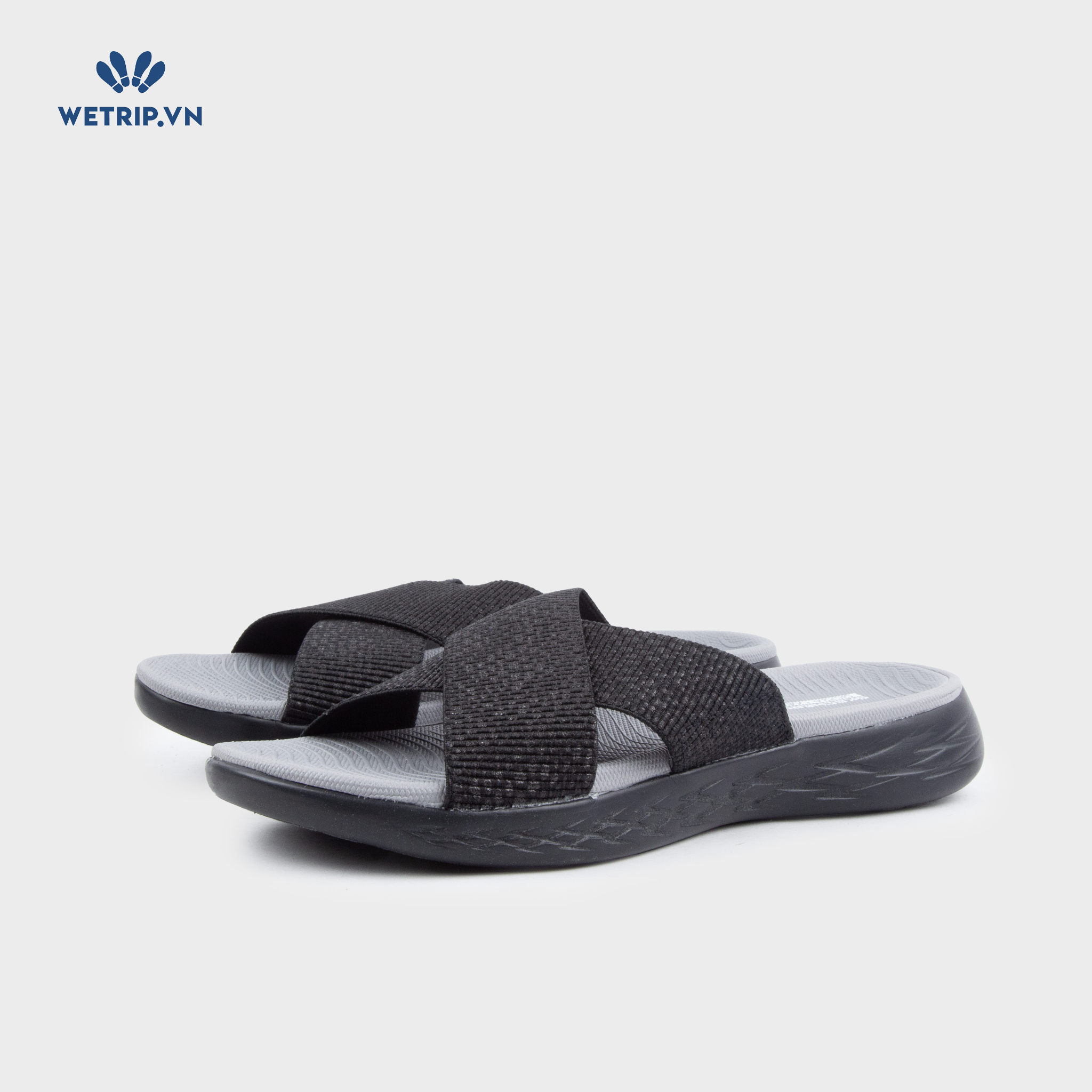 Sandal Skecher (Đen lót ghi đế đen) Mã SD-SKE-010-A1