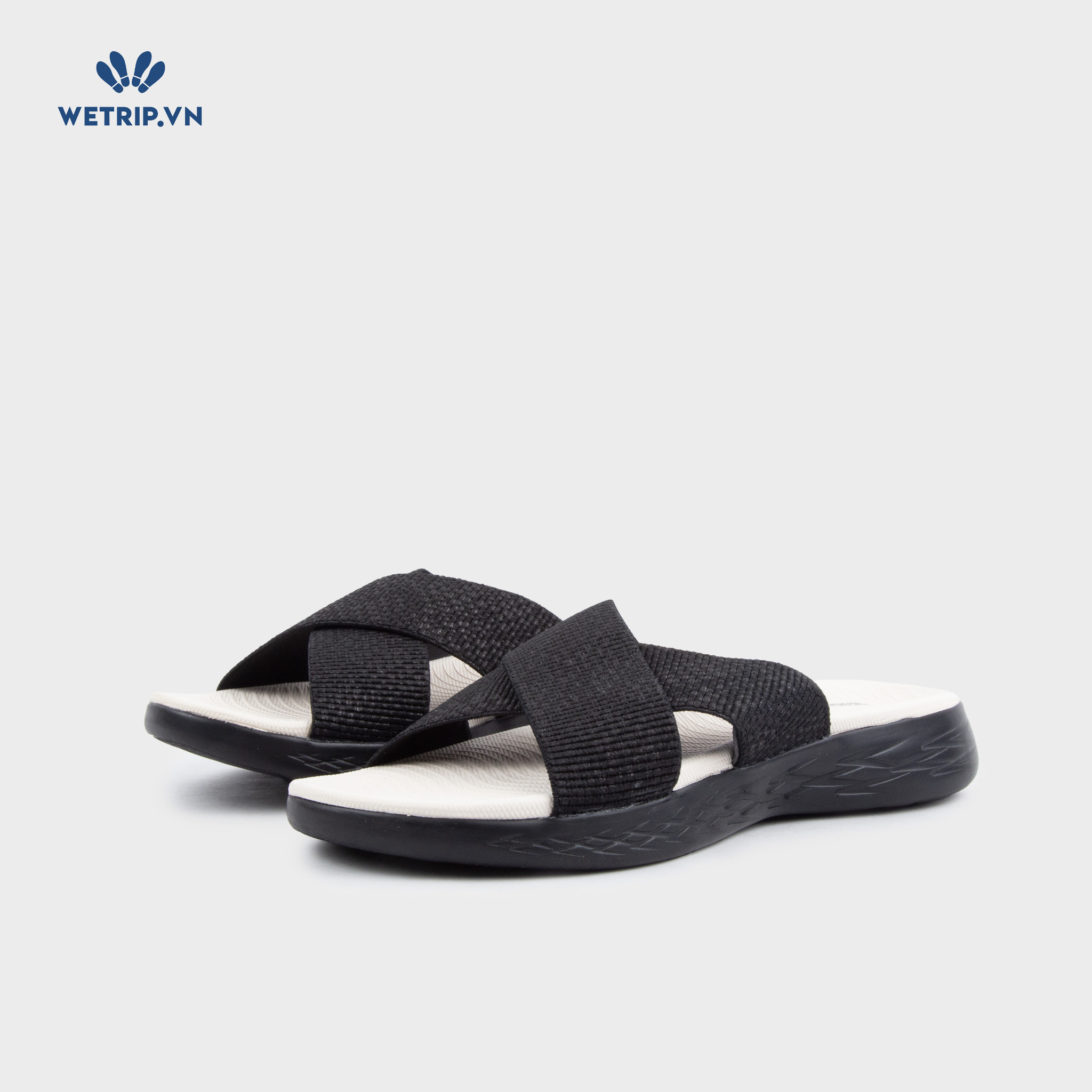 Sandal Skecher (Đen lót trắng đế đen) Mã SD-SKE-010-A7
