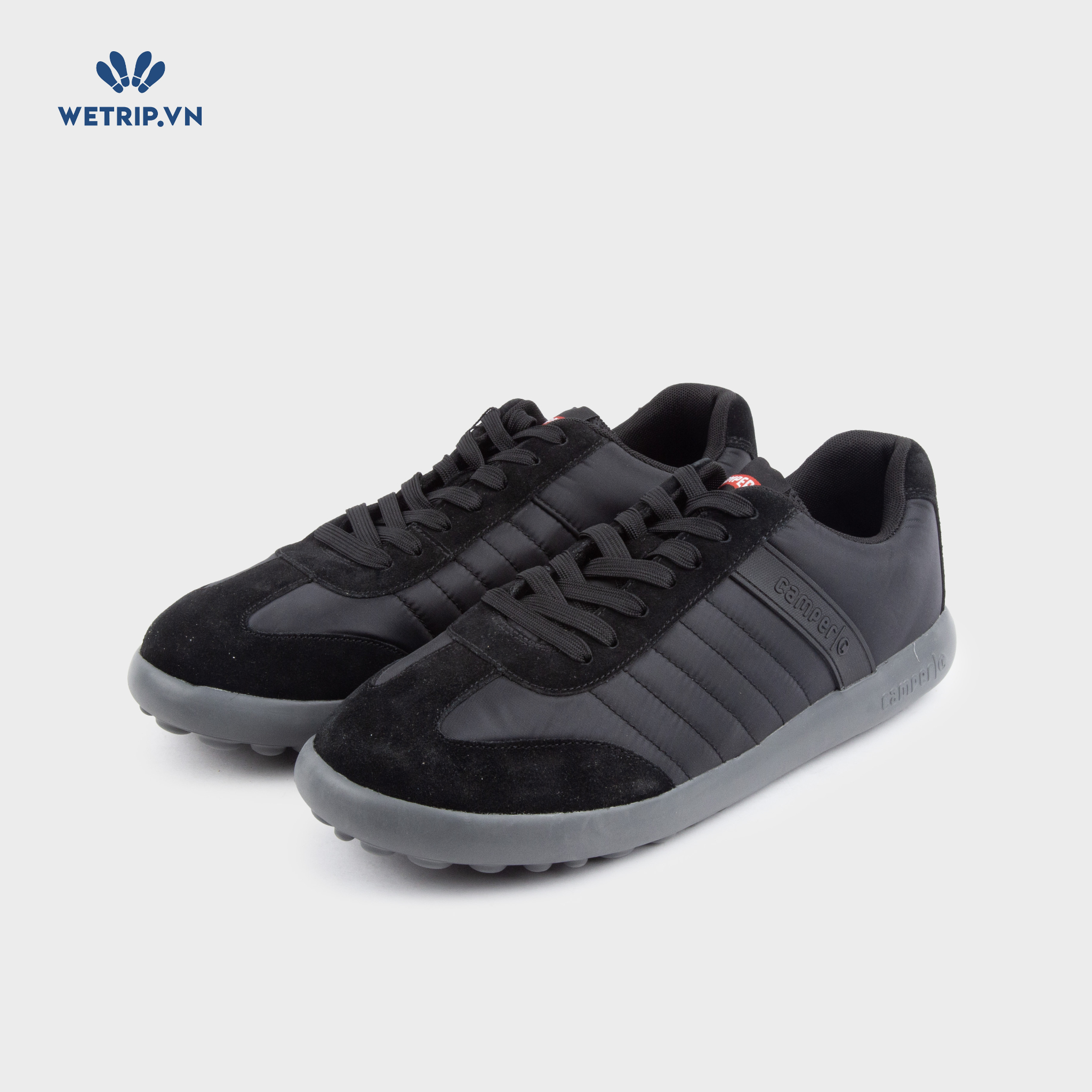 Sneakers We_Camper (Đen đế xám) Mã SN-CP-079-B