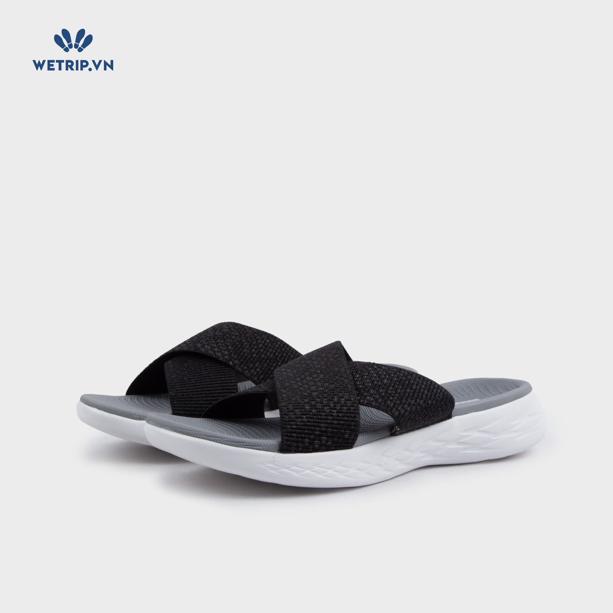 Sandal Skecher (Đen lót ghi đế trắng) Mã SD-SKE-010-A10