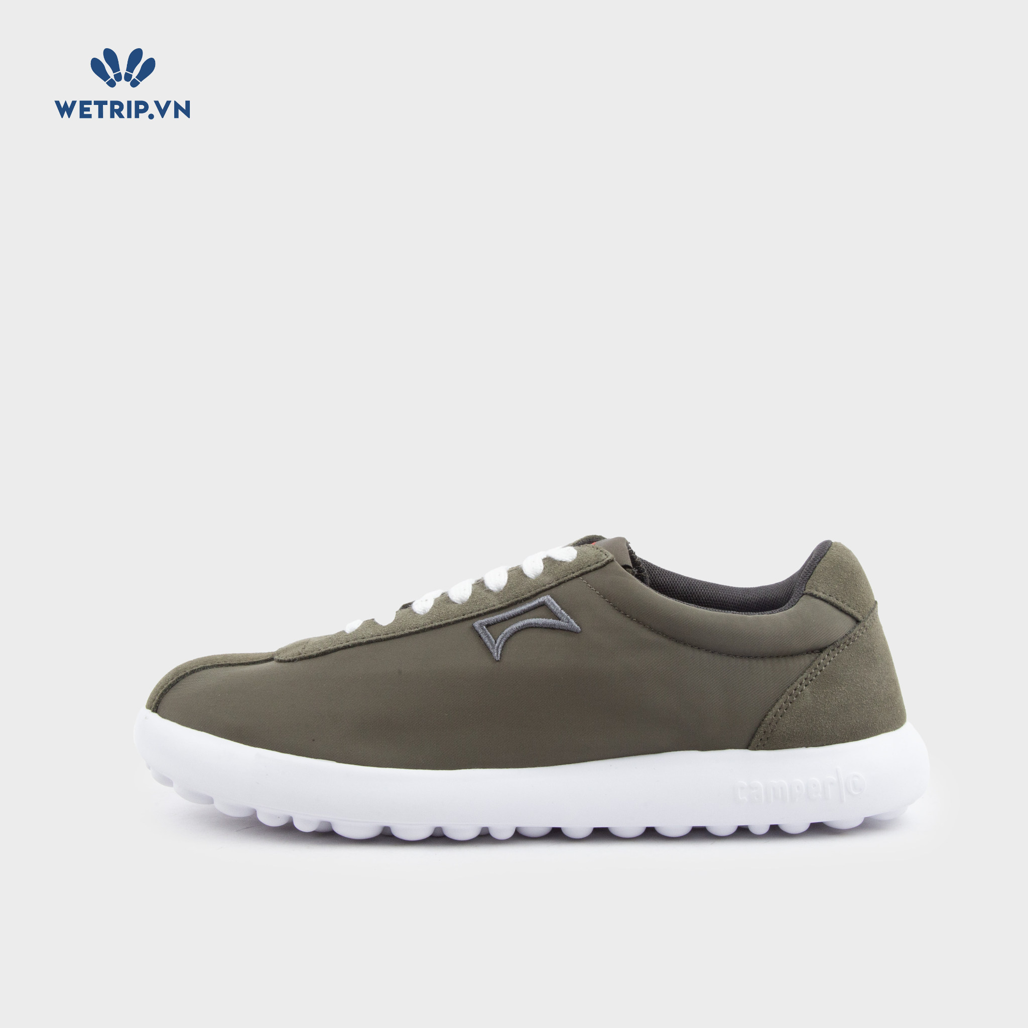 Sneakers We_Camper (Xanh rêu đế trắng) Mã SN-CP-080-B