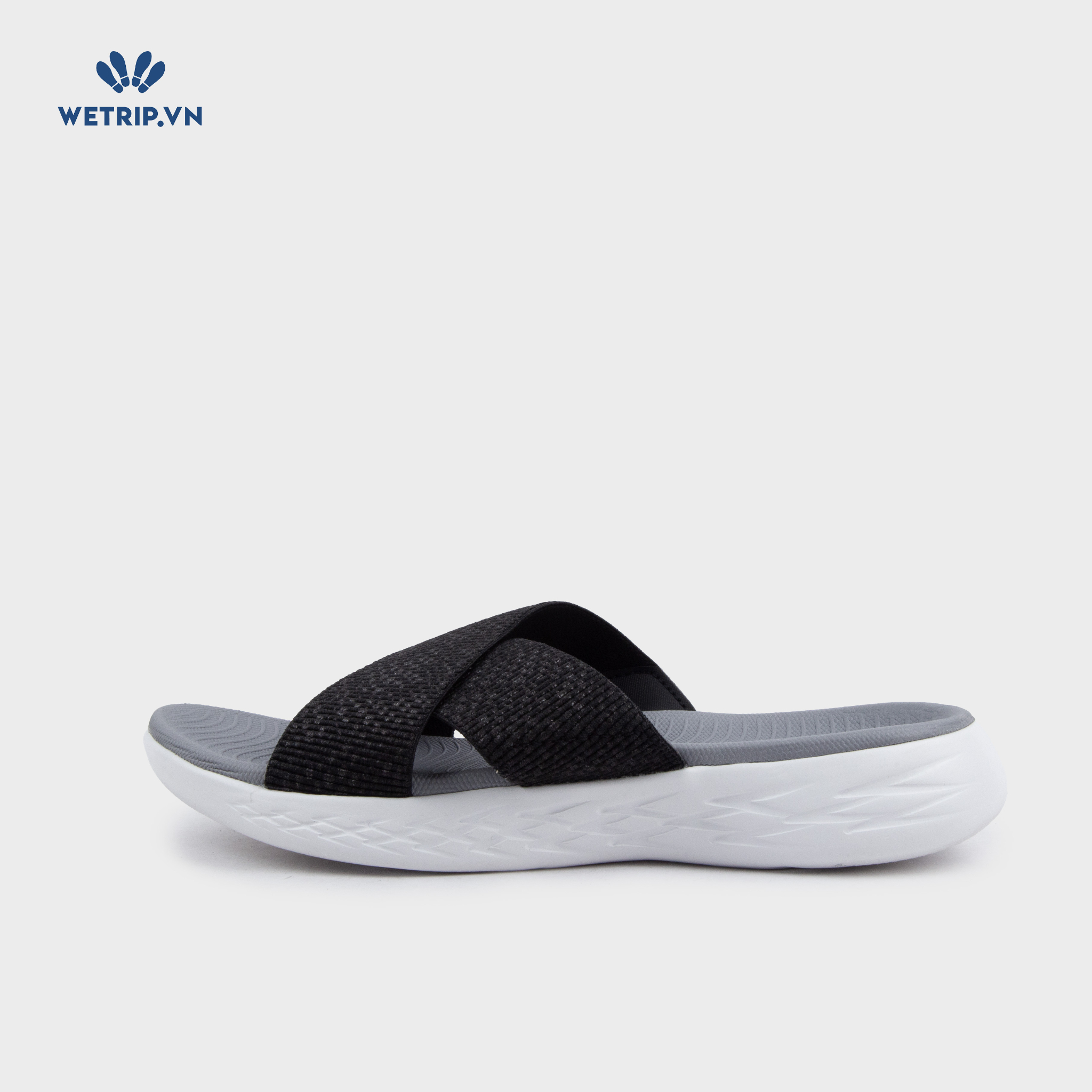 Sandal Skecher (Đen lót ghi đế trắng) Mã SD-SKE-010-A10