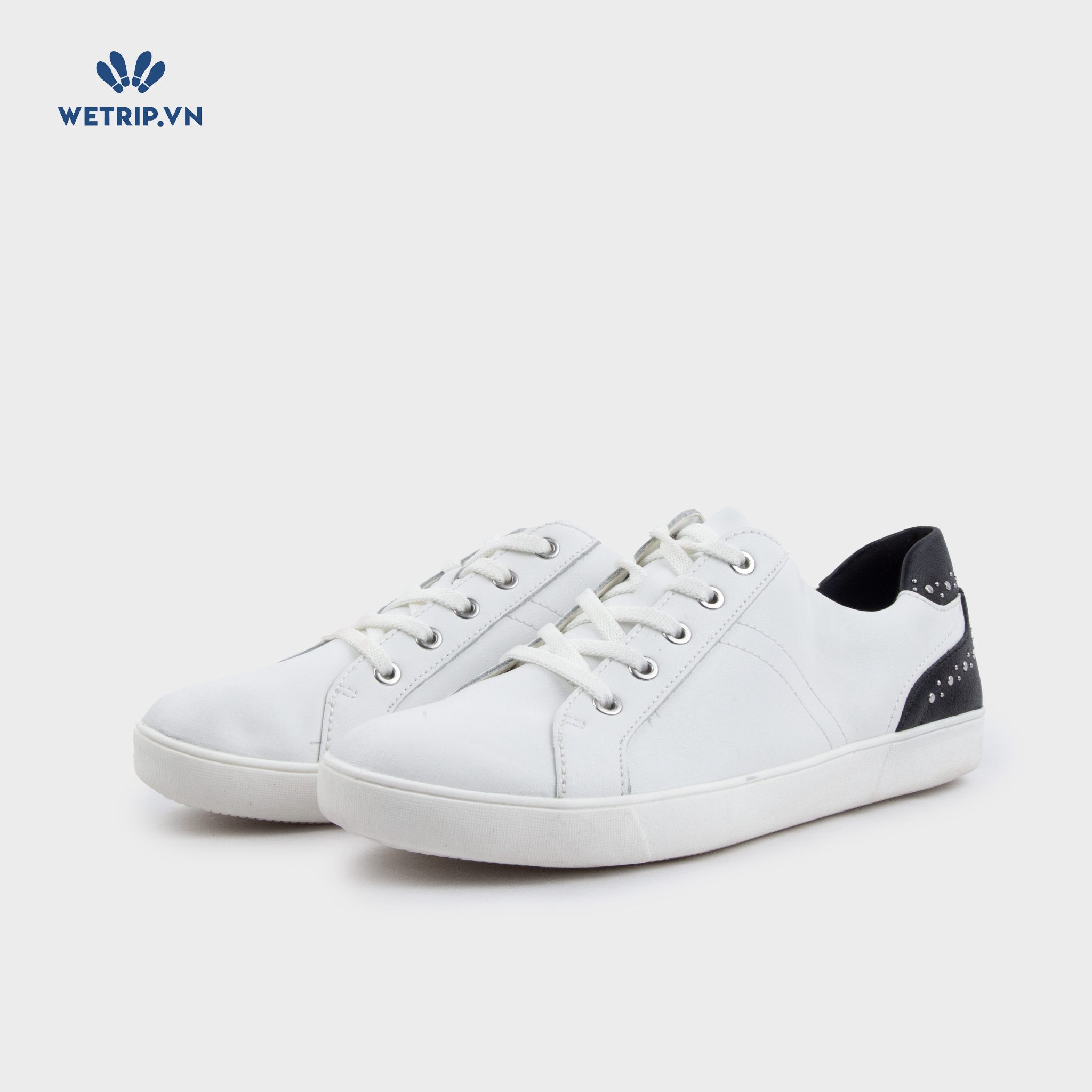 Sneakers Naturalizer (Trắng gót đen) Mã SN-NL-029-B