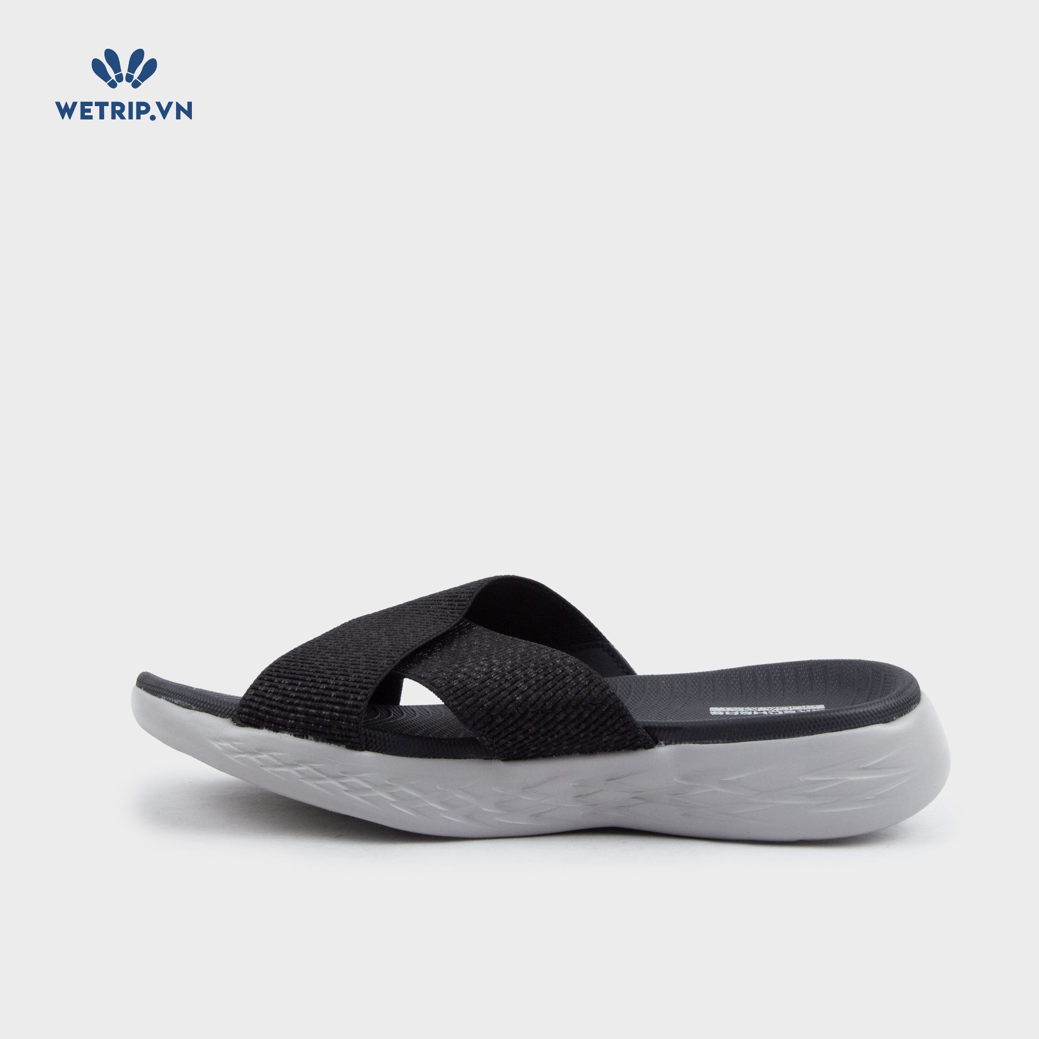 Sandal Skecher (Đen lót đen đế ghi) Mã SD-SKE-010-A11