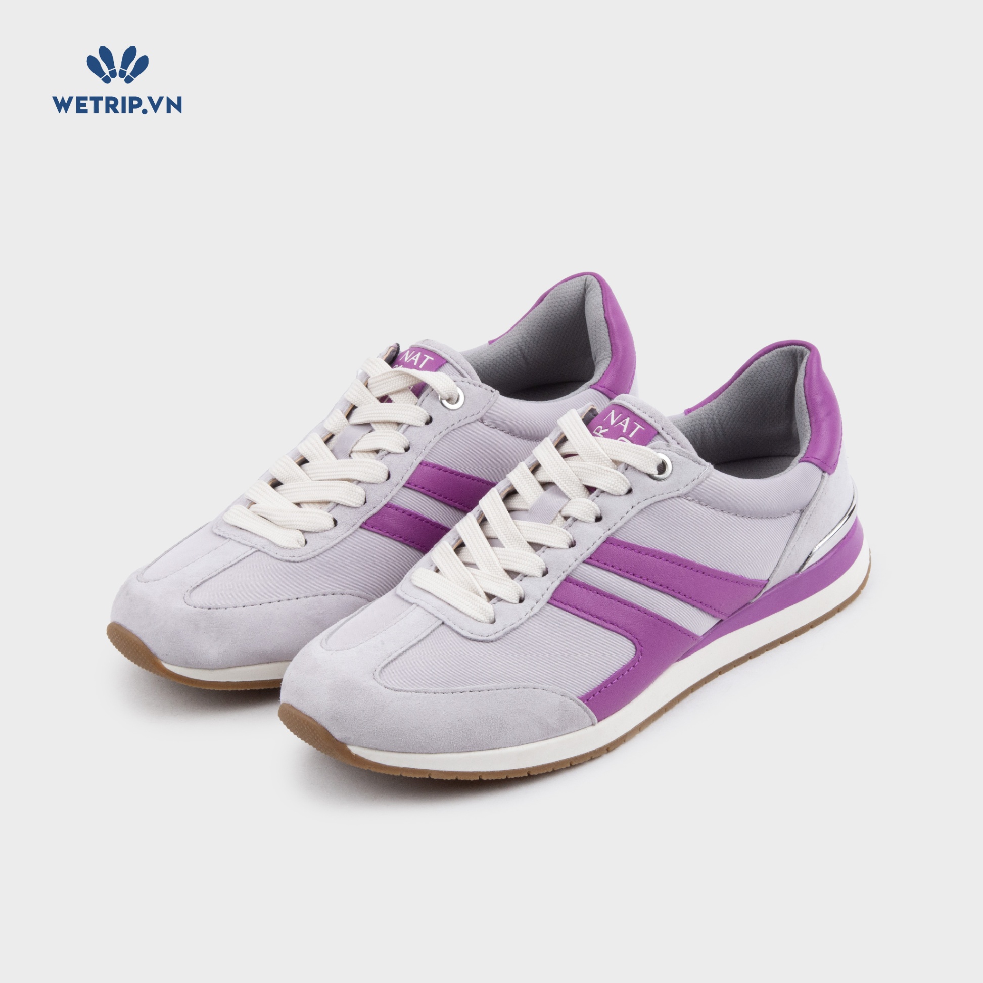 Sneakers Naturalizer (Ghi tím) Mã SN-NL-026-C