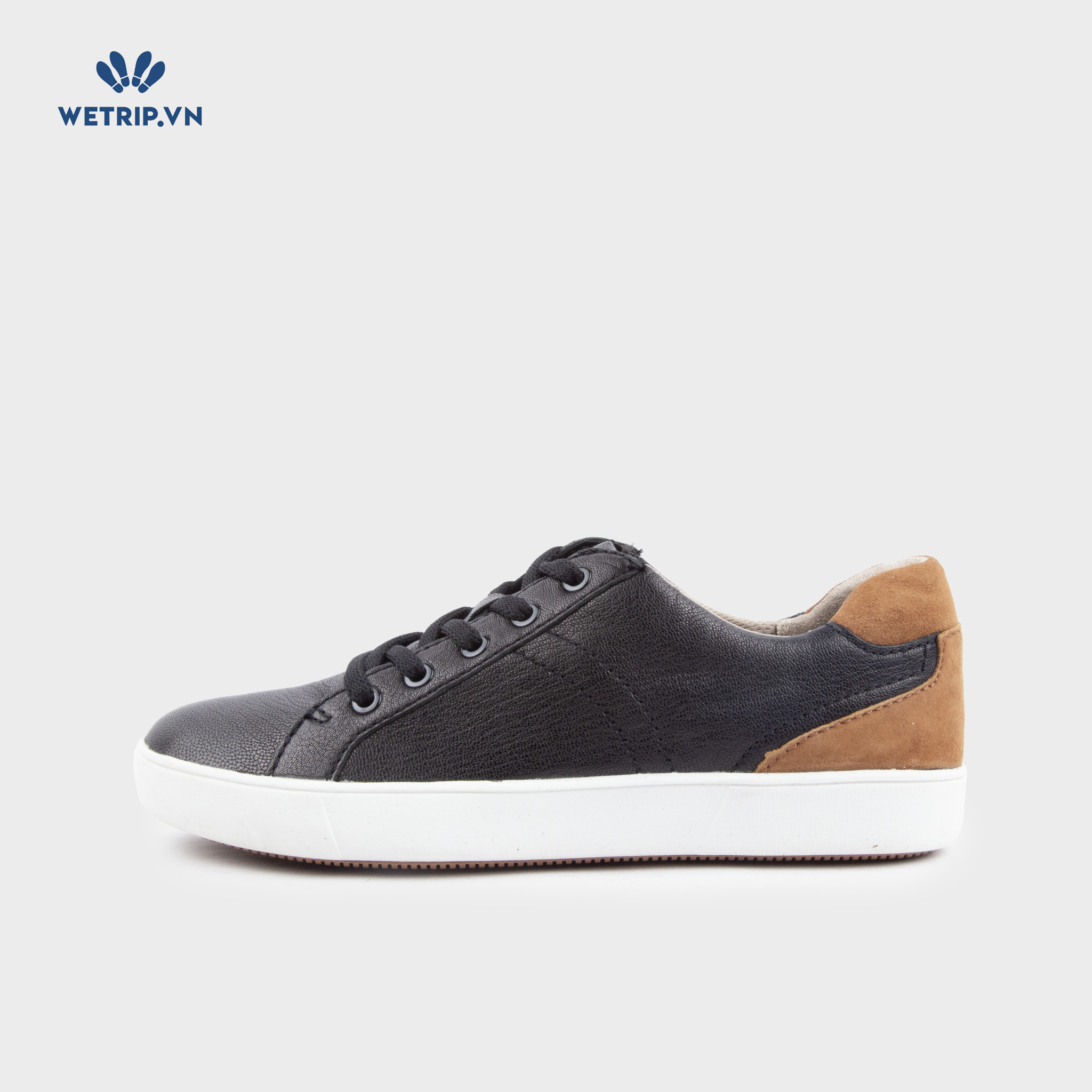 Sneakers Naturalizer (Đen gót nâu) Mã SN-NL-029-A