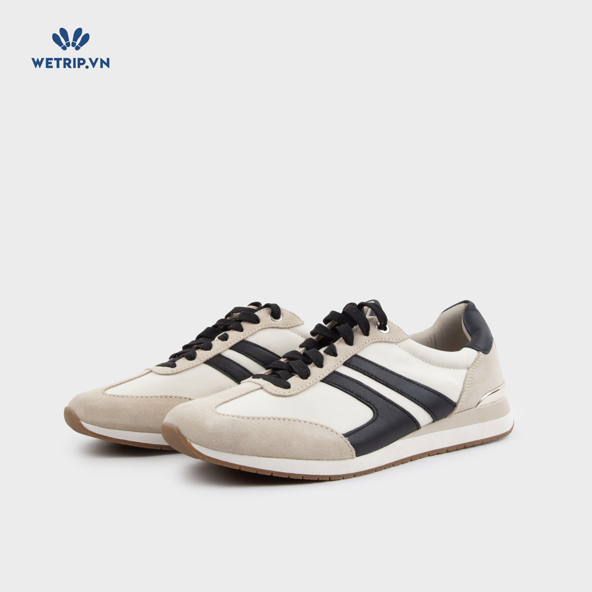 Sneakers Naturalizer (Be sọc đen) Mã SN-NL-026-B