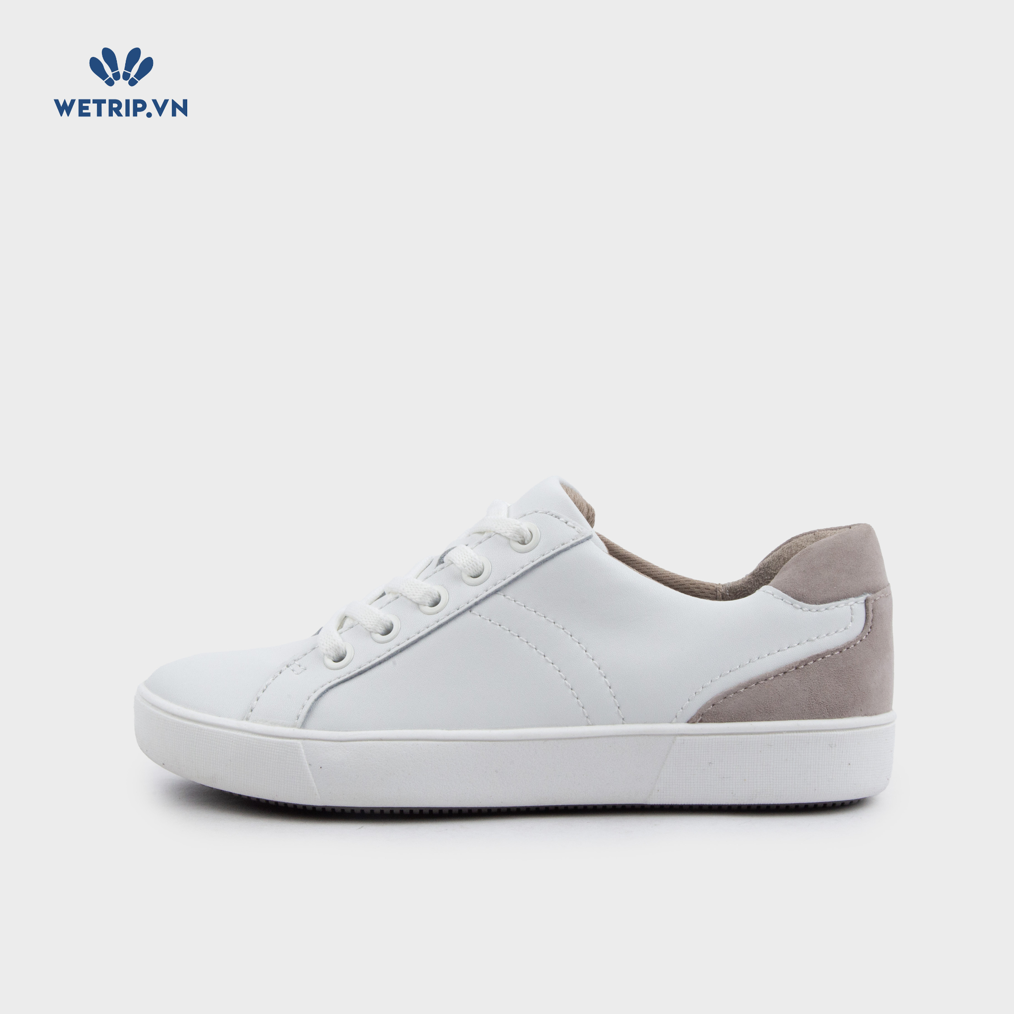 Sneakers Naturalizer (Trắng gót nâu) Mã SN-NL-028-B