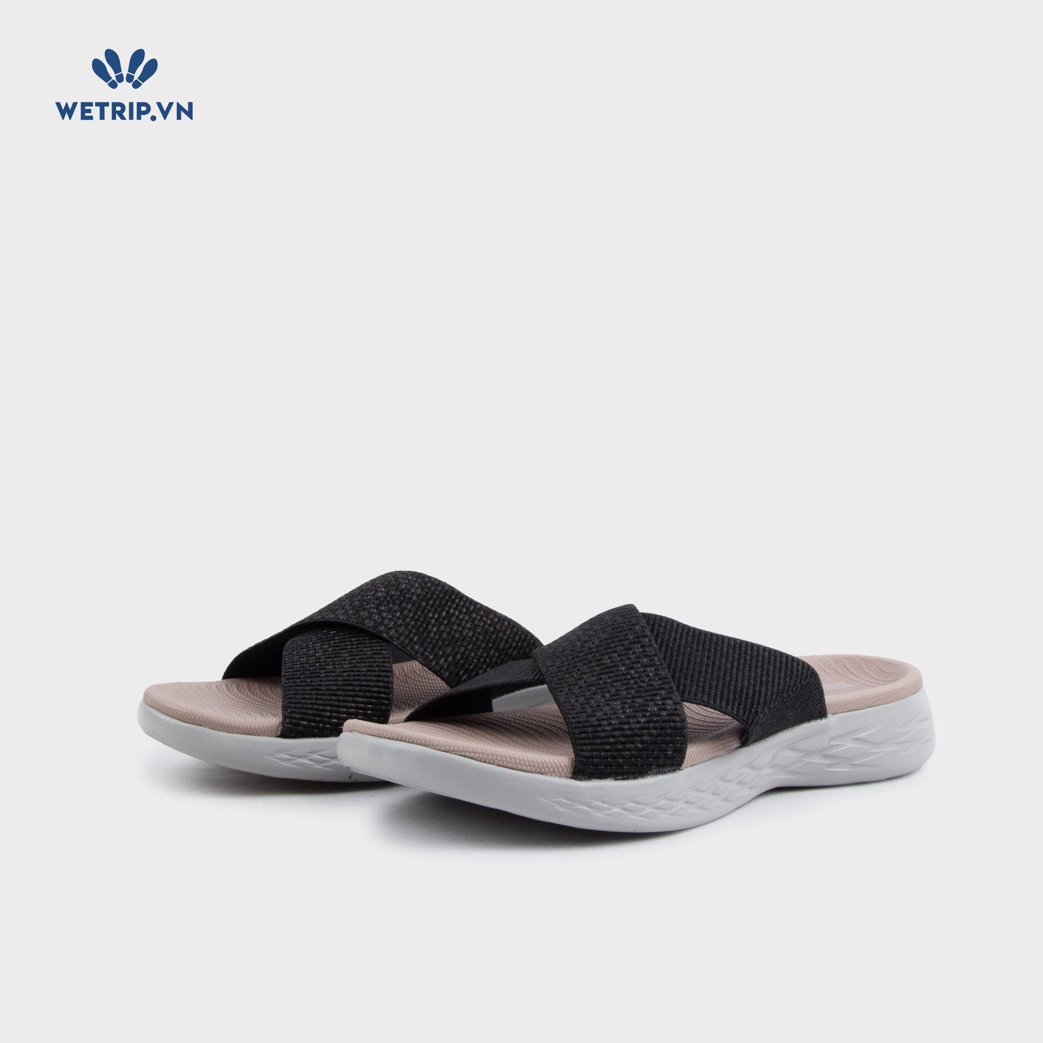 Sandal Skecher (Đen lót nude đế ghi) Mã SD-SKE-010-A12