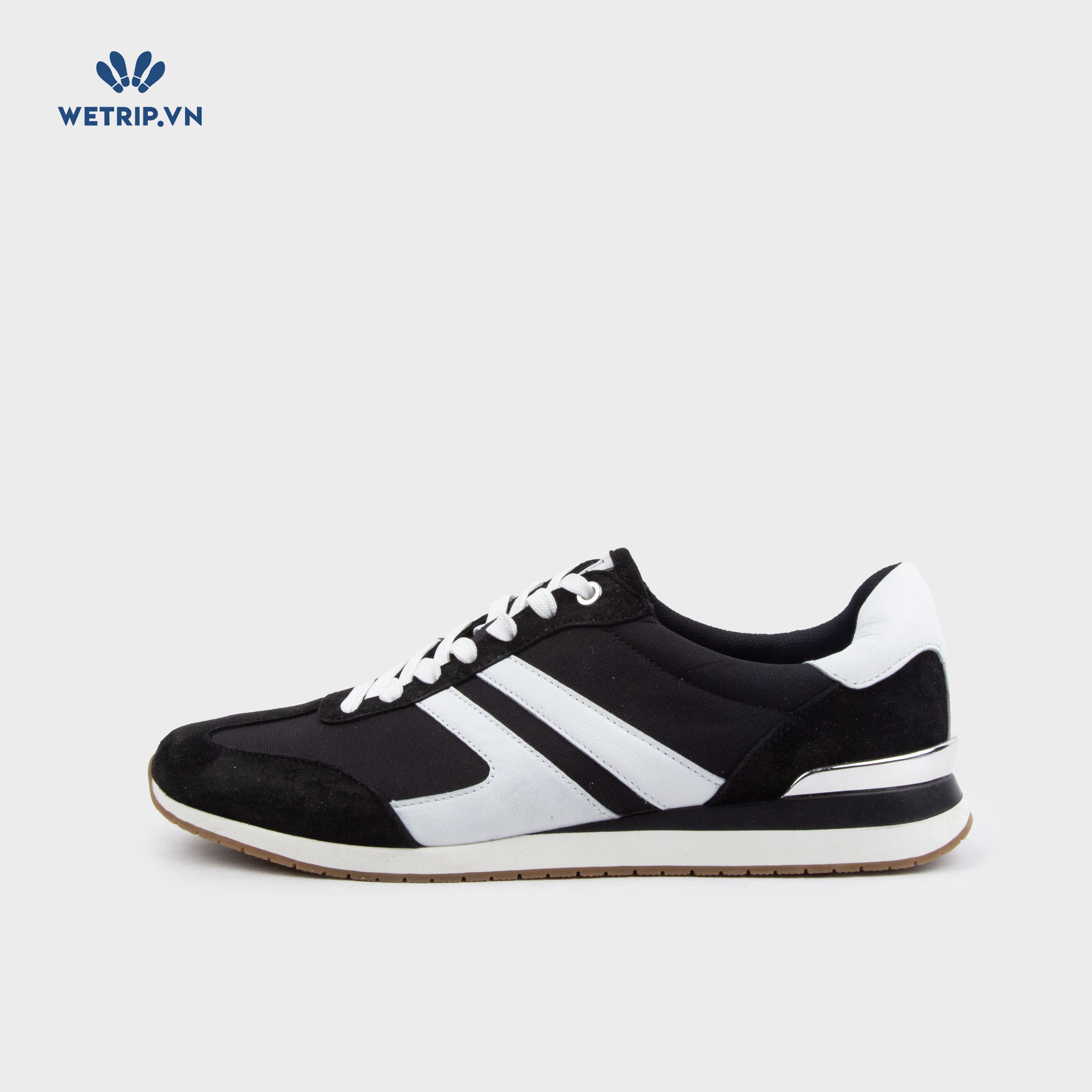 Sneakers Naturalizer (Đen sọc trắng) Mã SN-NL-026-A