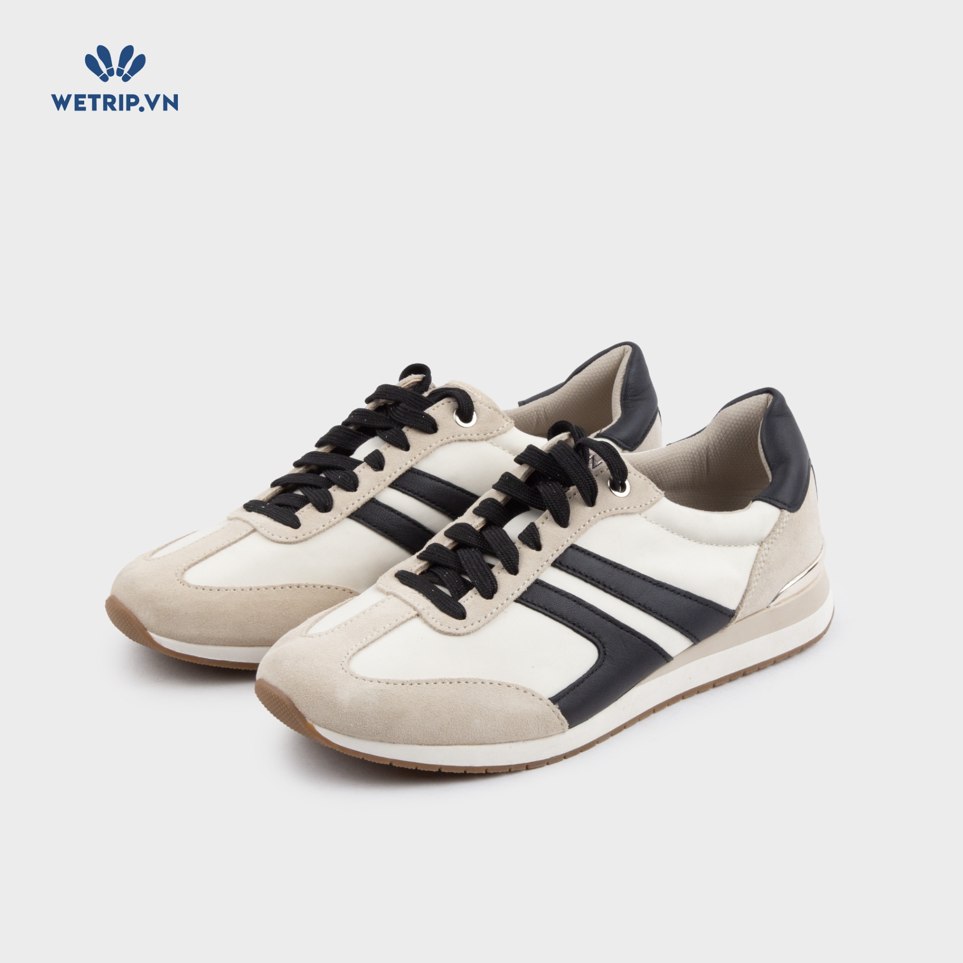 Sneakers Naturalizer (Be sọc đen) Mã SN-NL-026-B