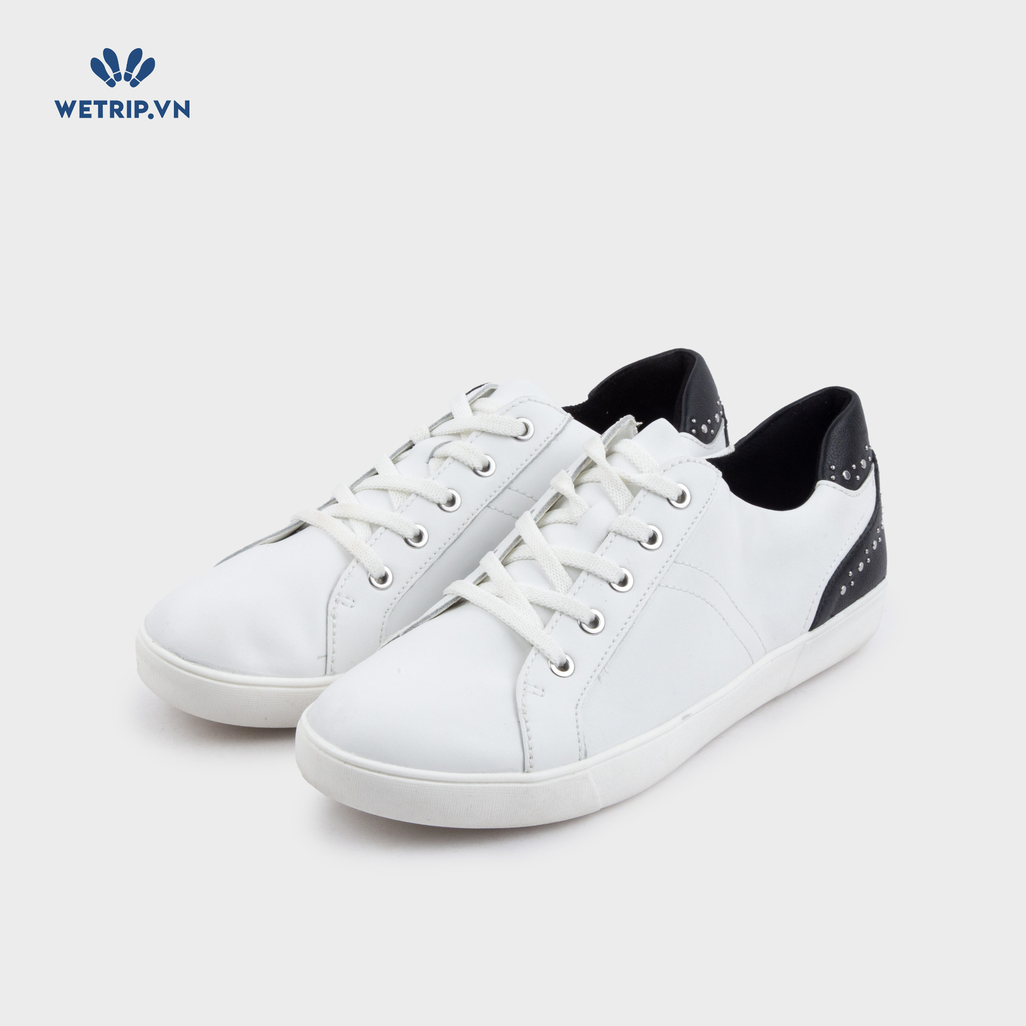 Sneakers Naturalizer (Trắng gót đen) Mã SN-NL-029-B