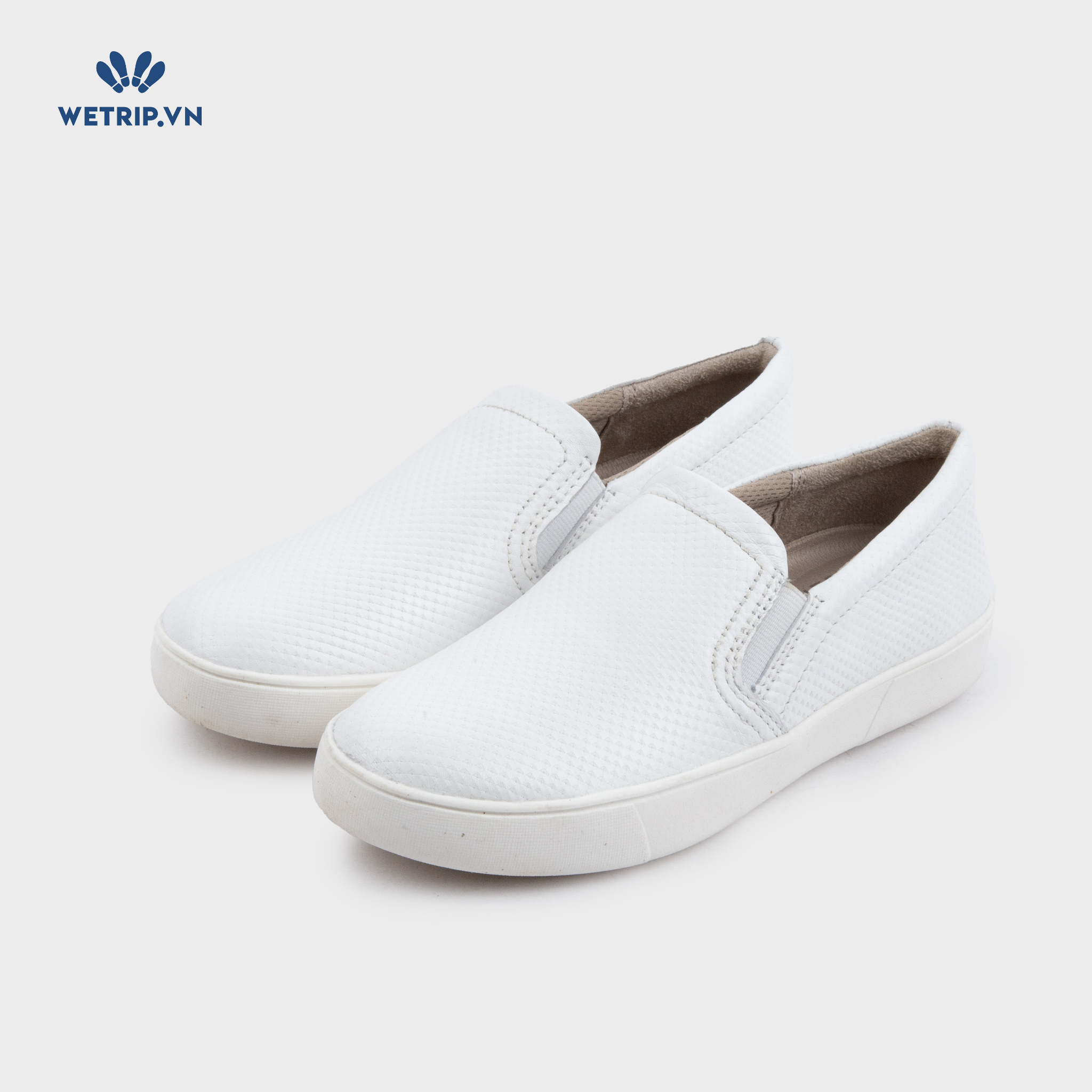 Slipon Naturalizer (Trắng) Mã SLO-NL-007-A
