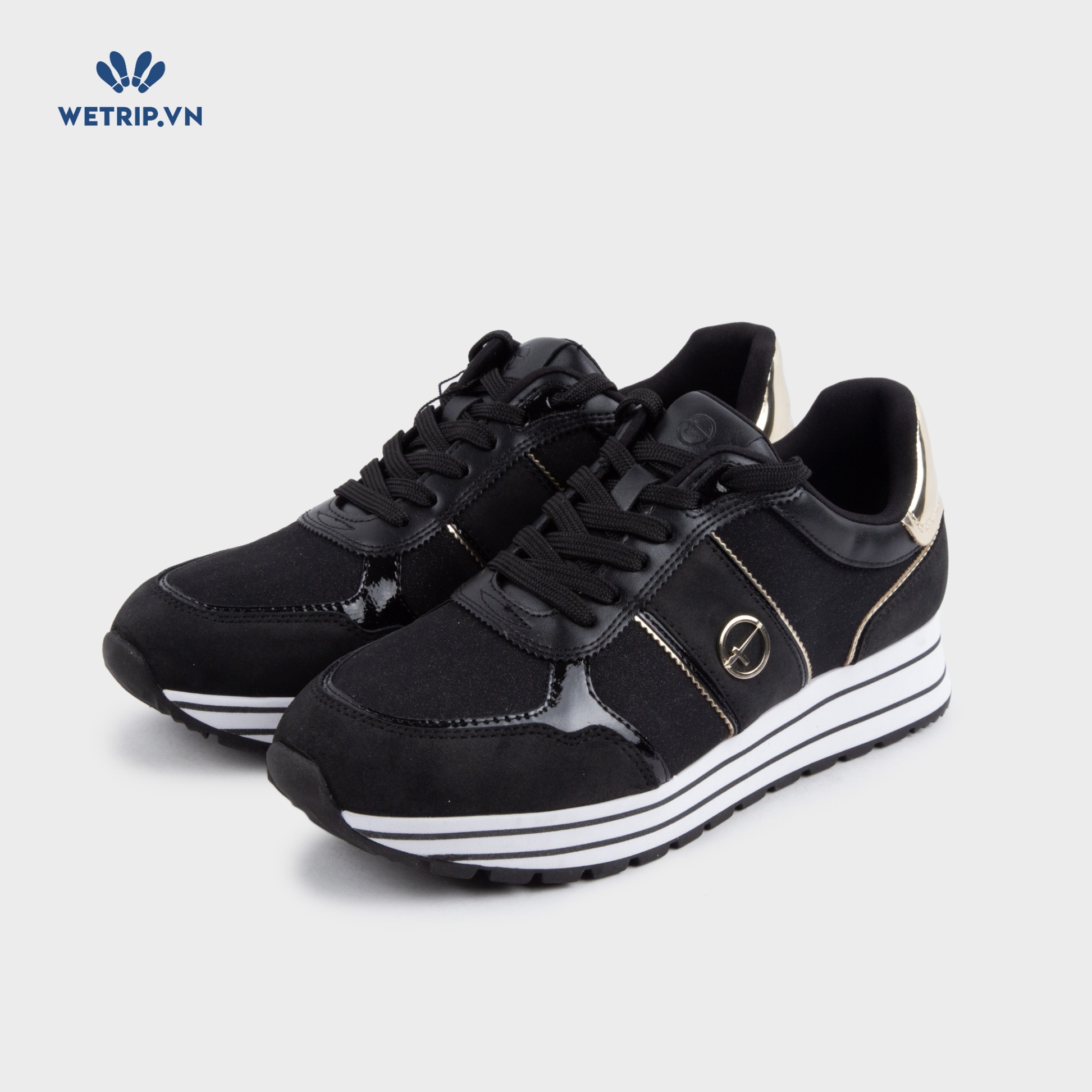 Sneaker Tamaris (Đen gót vàng) Mã SN-TMR-031-A