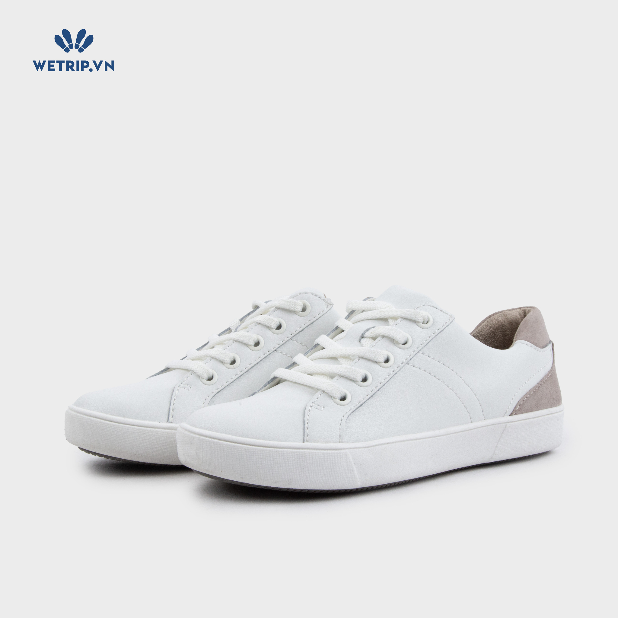 Sneakers Naturalizer (Trắng gót nâu) Mã SN-NL-028-B