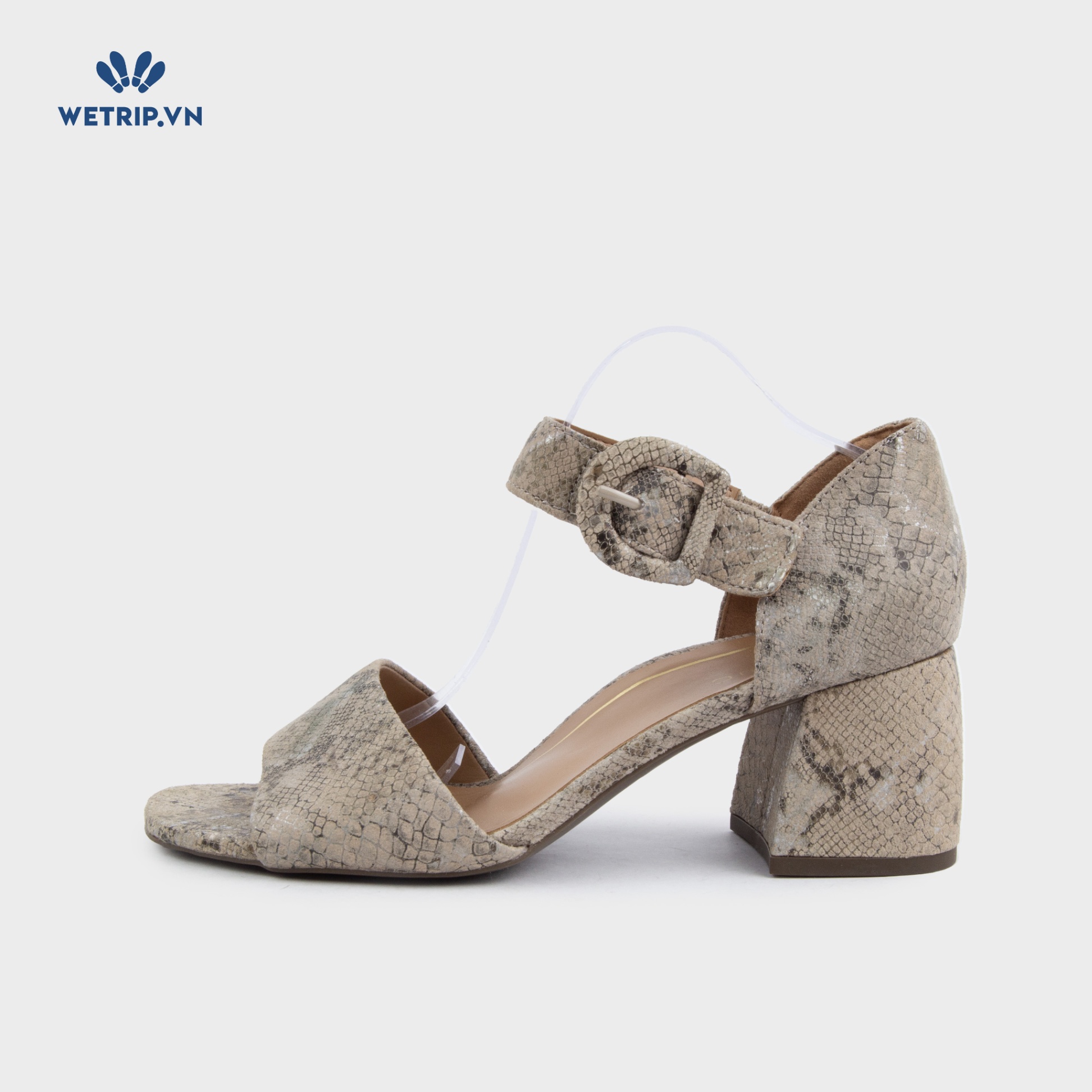 Sandal Cao Gót Vionic (Ghi) Mã SDCG-VINIC-002-D