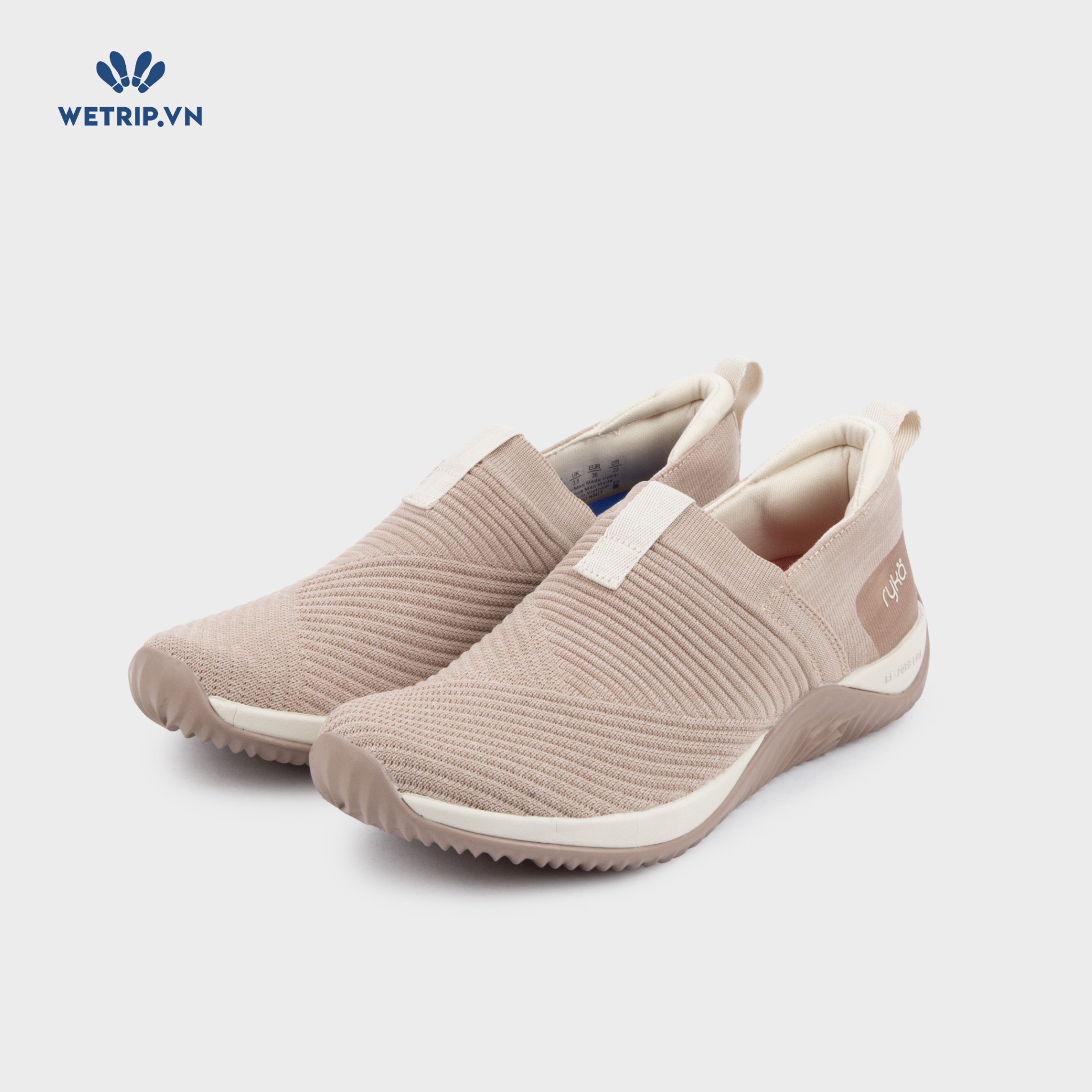 Slip-On RYKA (Hồng nude) Mã SLO-RYKA-003-A1