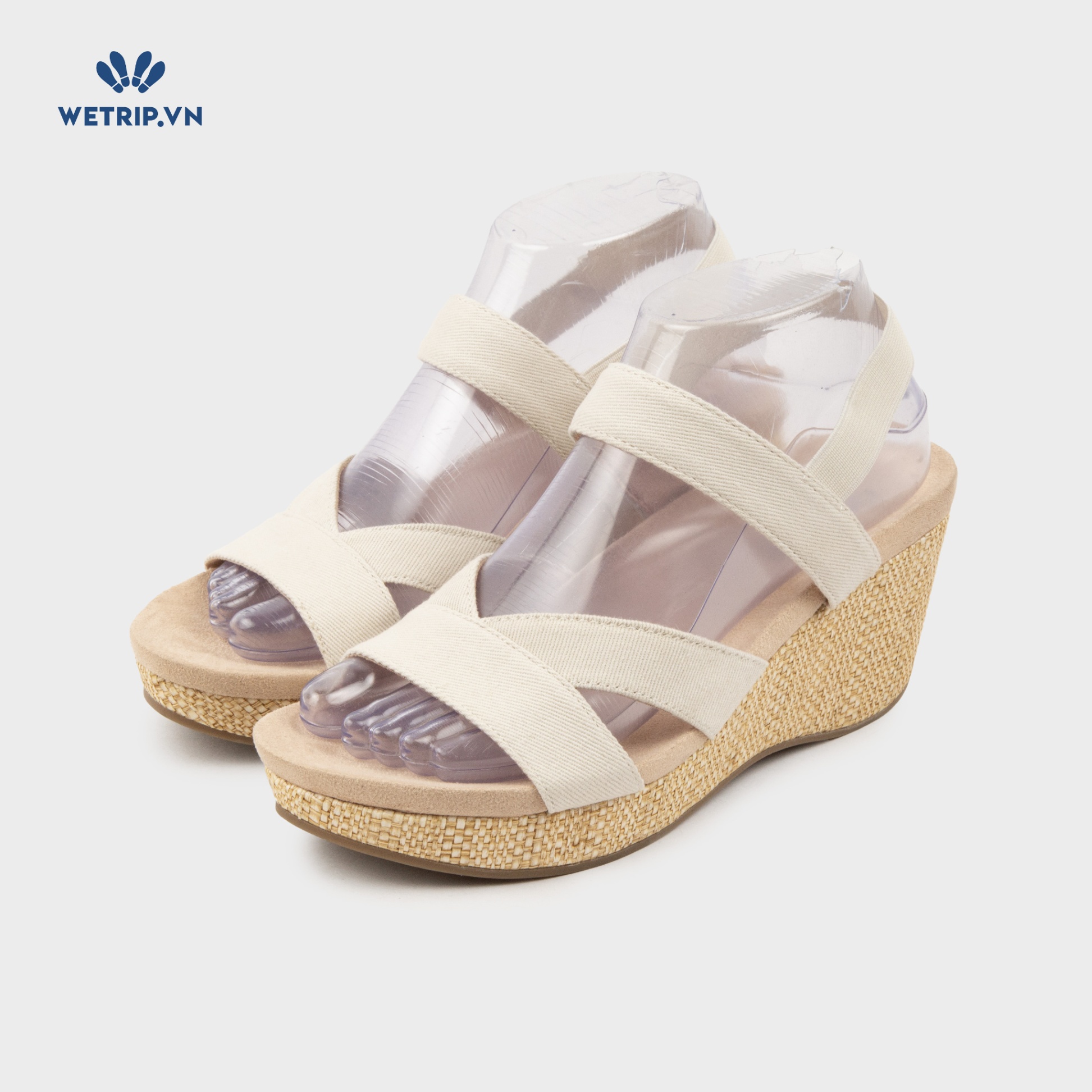 Sandal xuồng Life Stride (Trắng) Mã SDX-LS-006-A