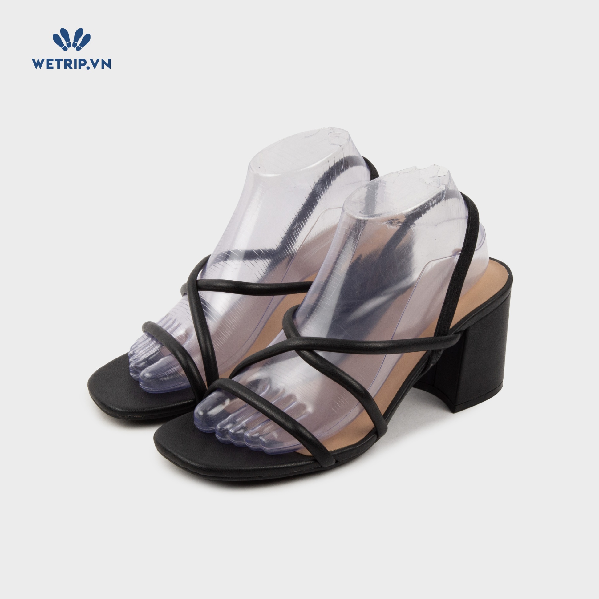 Sandal Cao Gót Old Navy (Đen) Mã SDCG-ONA-001-B