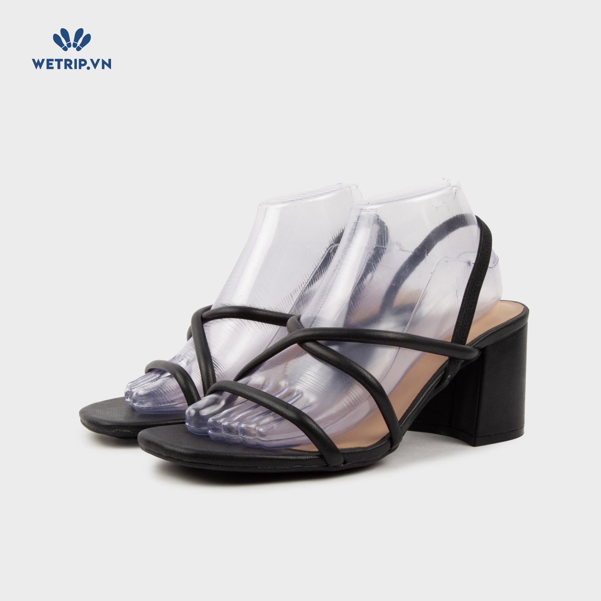 Sandal Cao Gót Old Navy (Đen) Mã SDCG-ONA-001-B