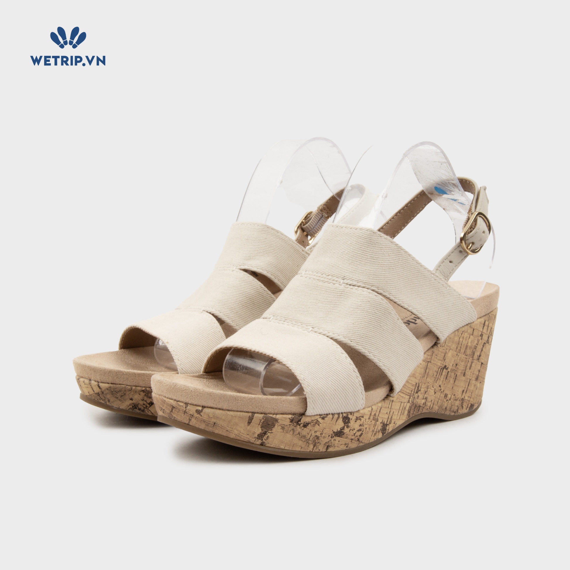 Sandal xuồng Life Stride (Trắng) Mã SDX-LS-007-A